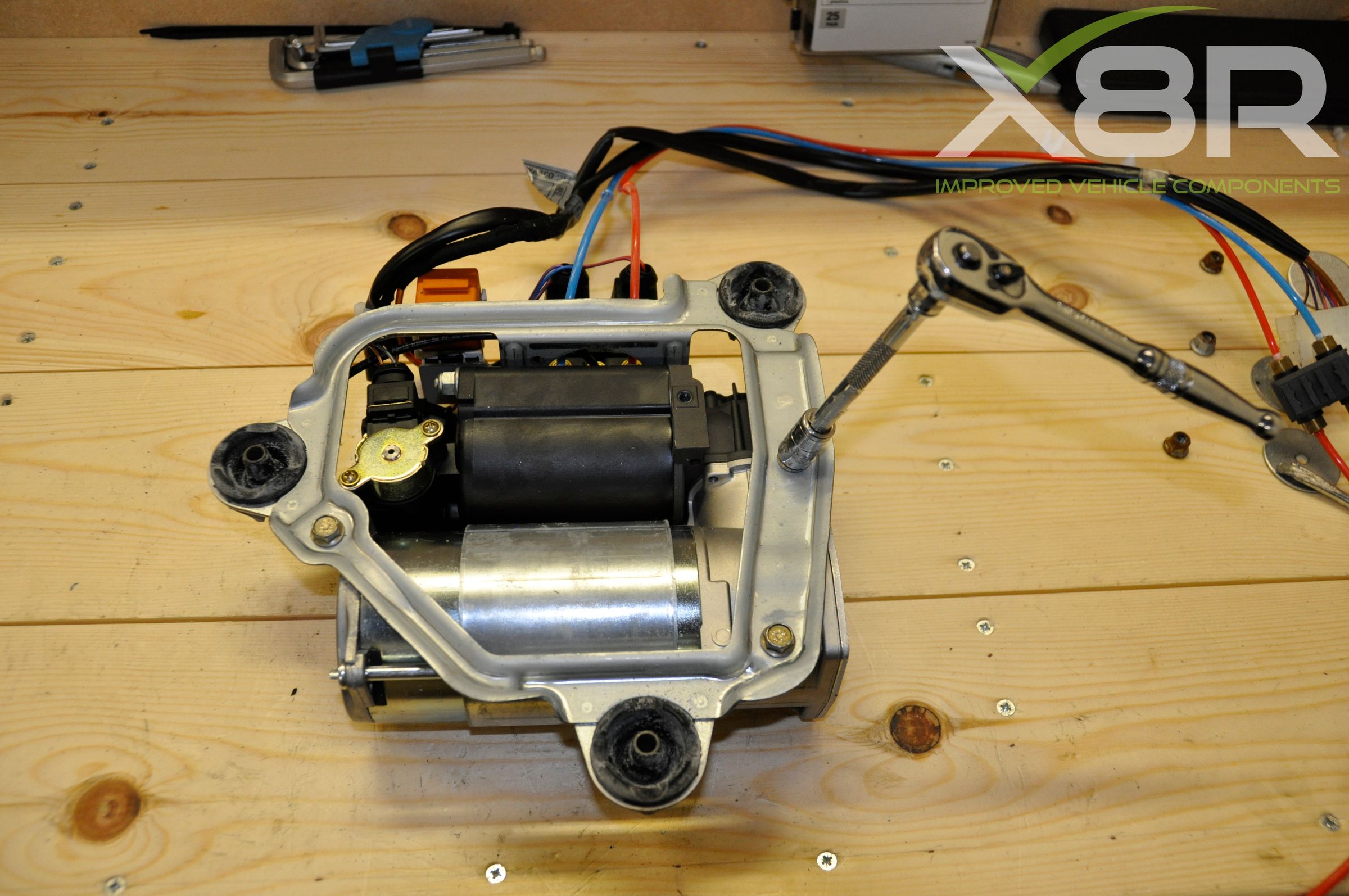 BMW X5, 5 & 7 Series Air Suspension Compressor Removal 5 Steps