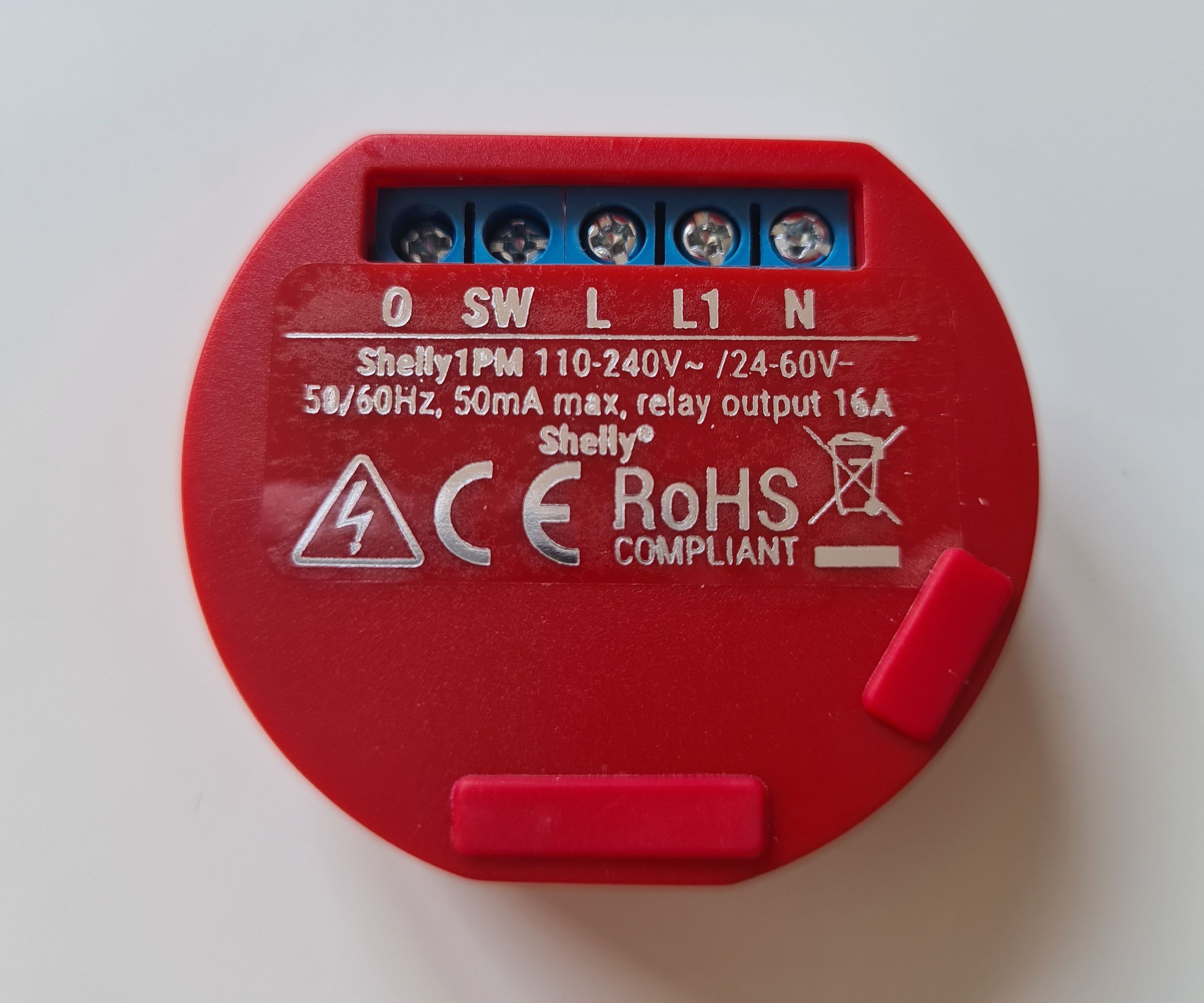 shelly 1pm controlled power strip / extension cord DIY Project DIY Project Image