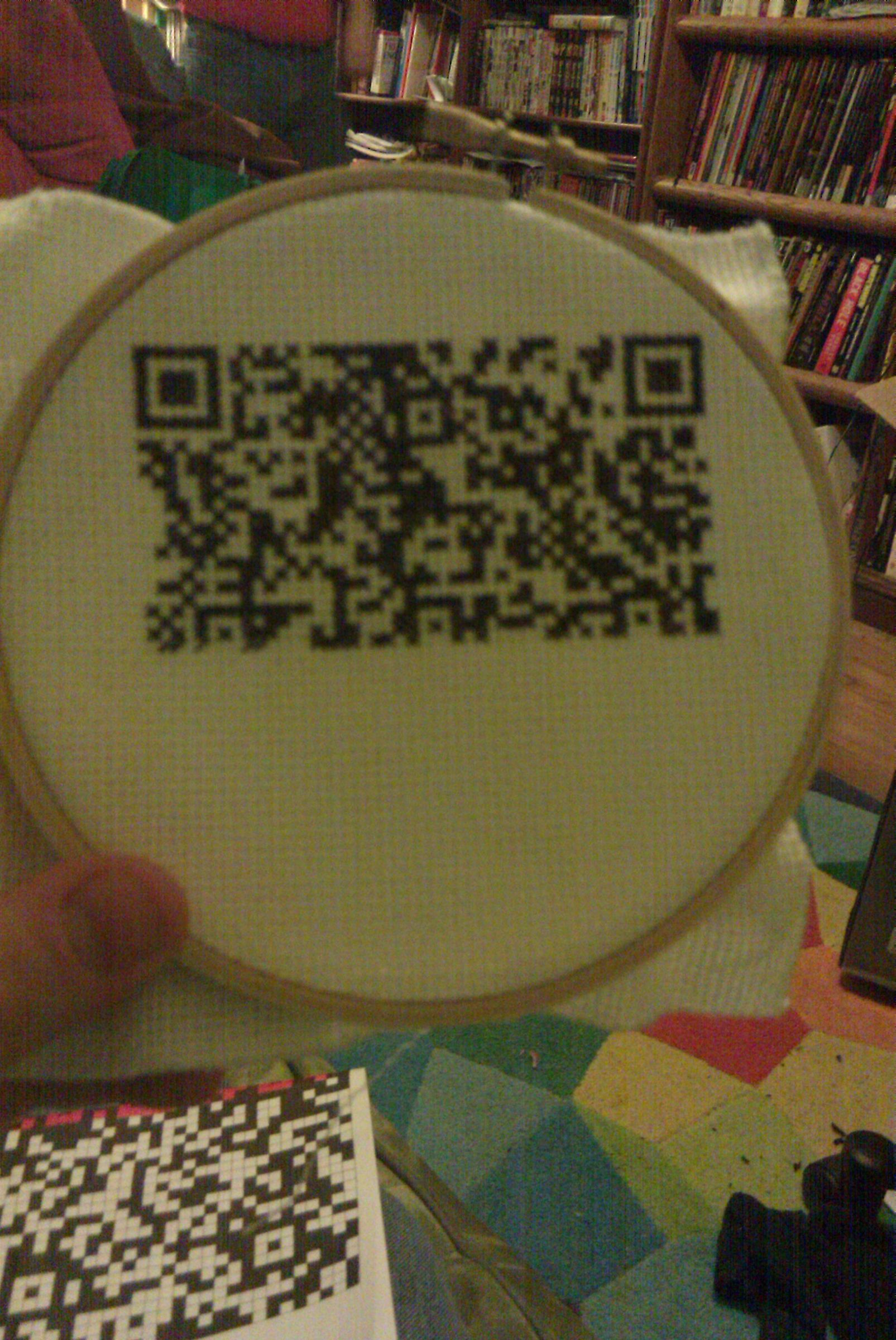 QRCode Cross Stitch Patch 11 Steps (with Pictures) Instructables