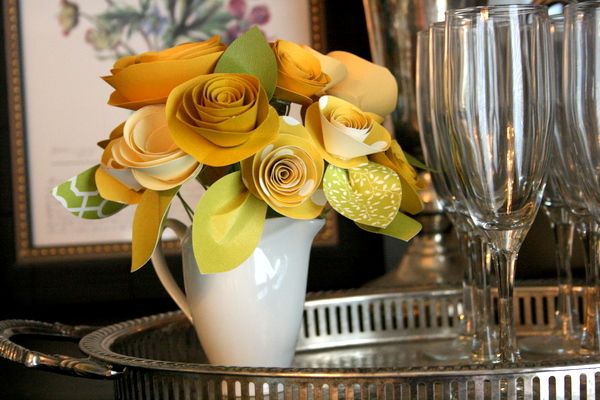 rolled paper flowers DIY Project DIY Project Image