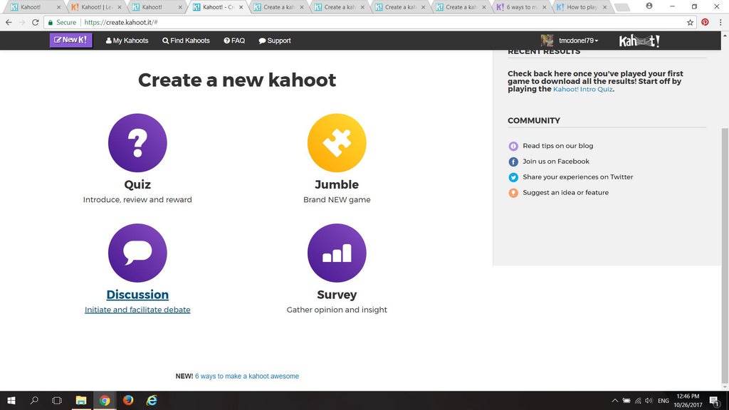 pix How Do You Make A Kahoot Quiz kahoot web 2 0 tool quiz making