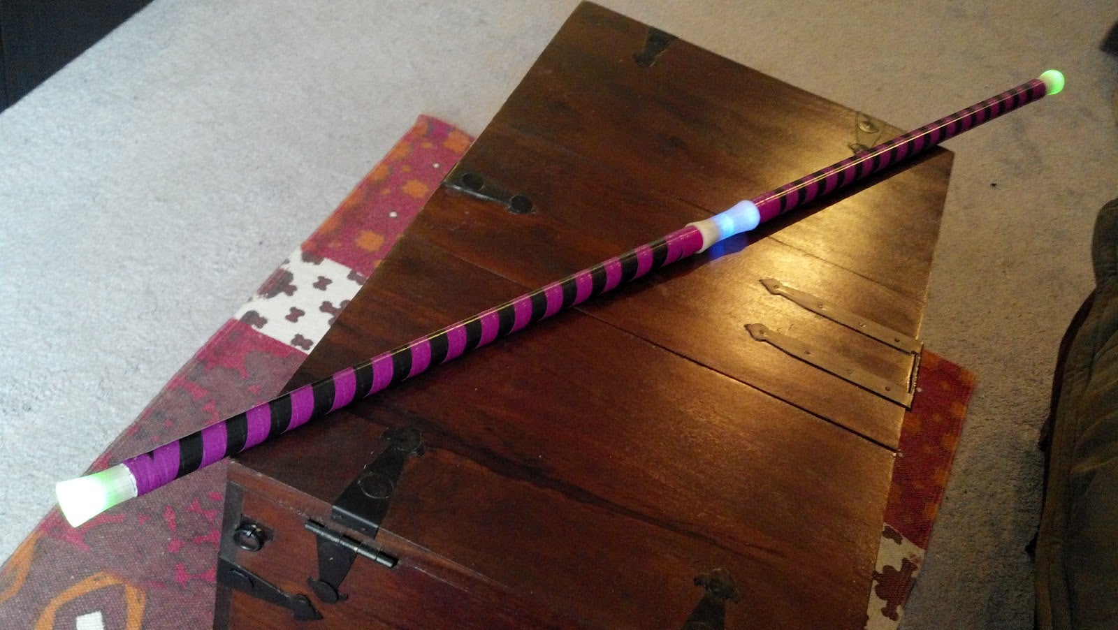 How to Make a Collapsible LED Lightup Bo Staff for Under 30 5 Steps