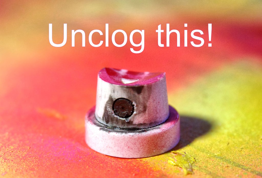 Unclogging Rust Oleum Nozzle 4 Steps With Pictures Instructables Unclogging Rust Oleum Nozzle 4 Steps With Pictures Instructables