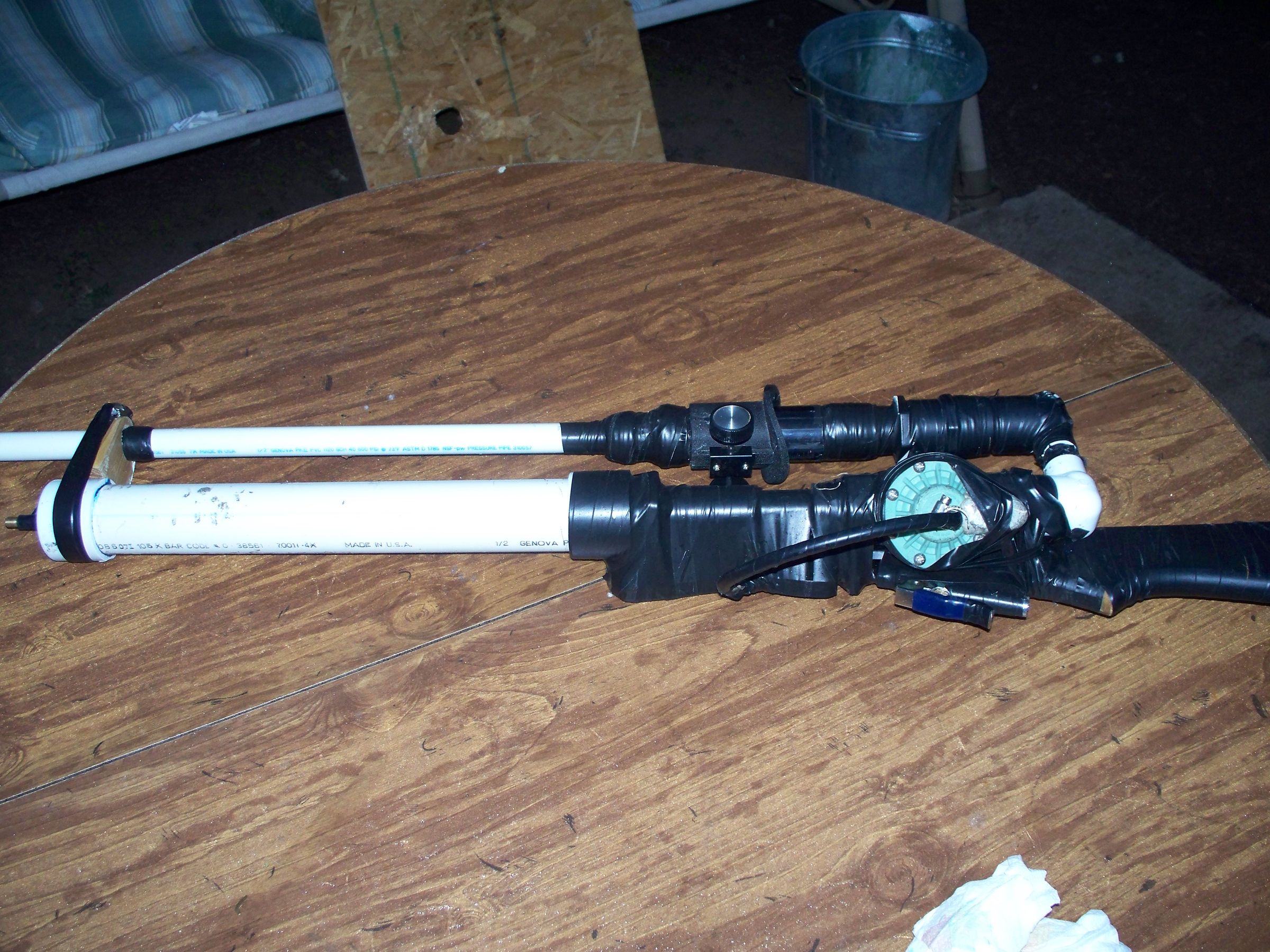 nerf football cannon