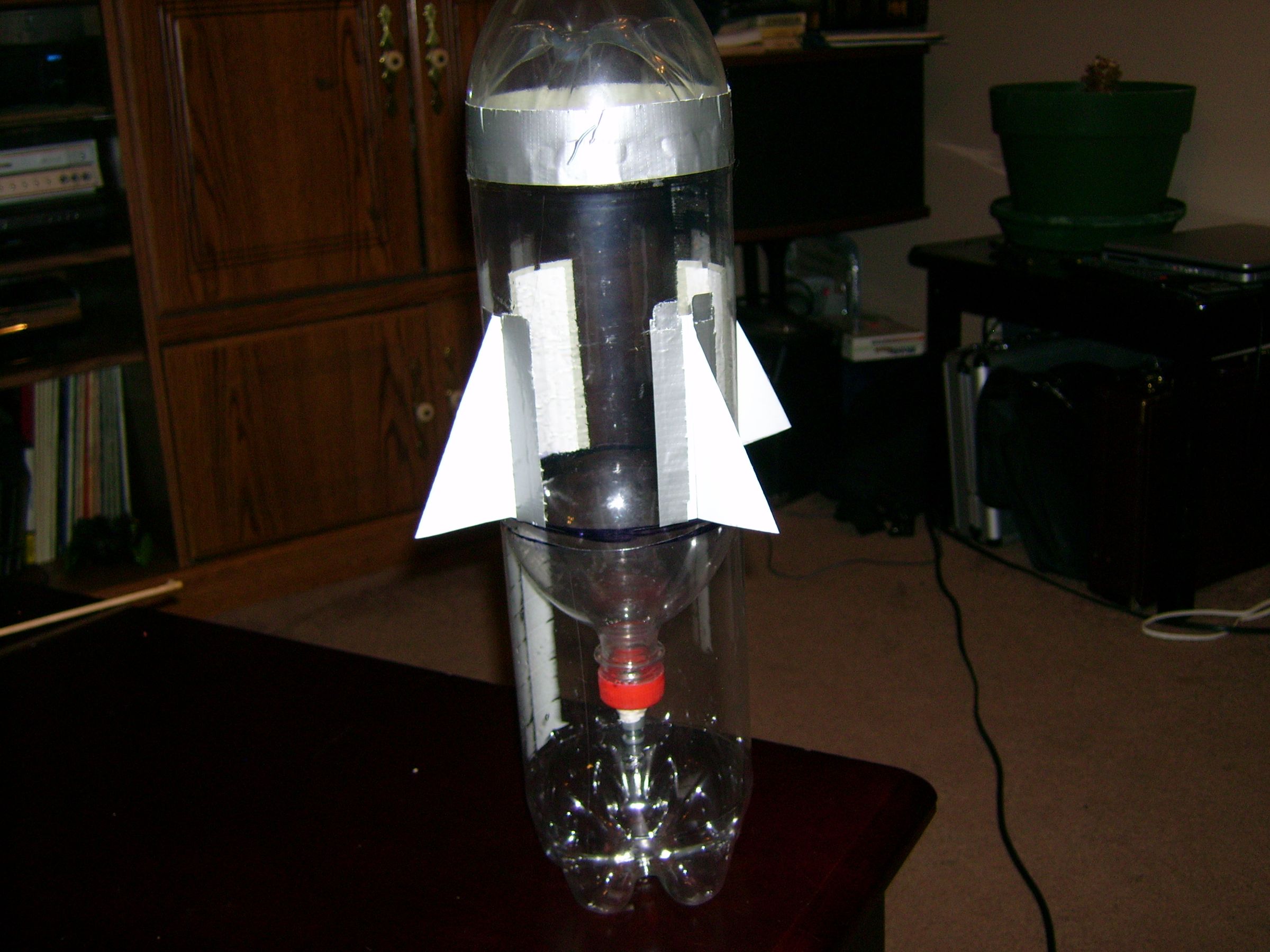 Compressed Air Bottle Rocket! 12 Steps Instructables