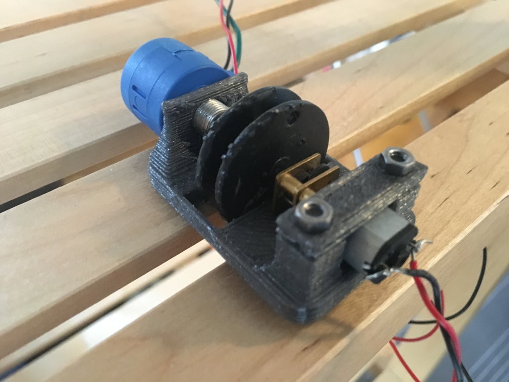 A Diy Multi Turn Servo Motor Pulley 5 Steps With Pictures Instructables A Diy Multi Turn Servo Motor Pulley 5 Steps With Pictures Instructables