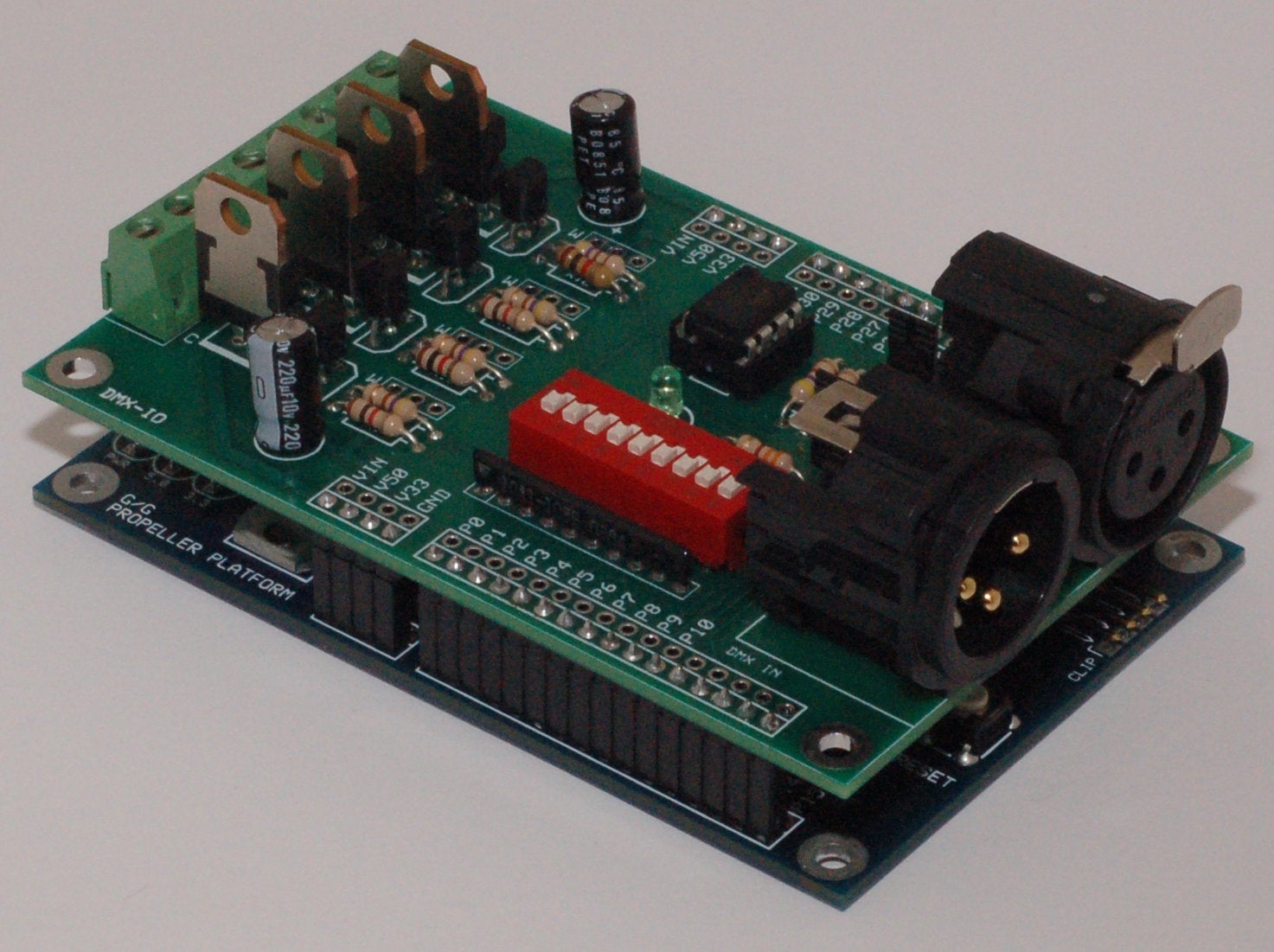 4 Channel DMX Transceiver 24 Steps Instructables