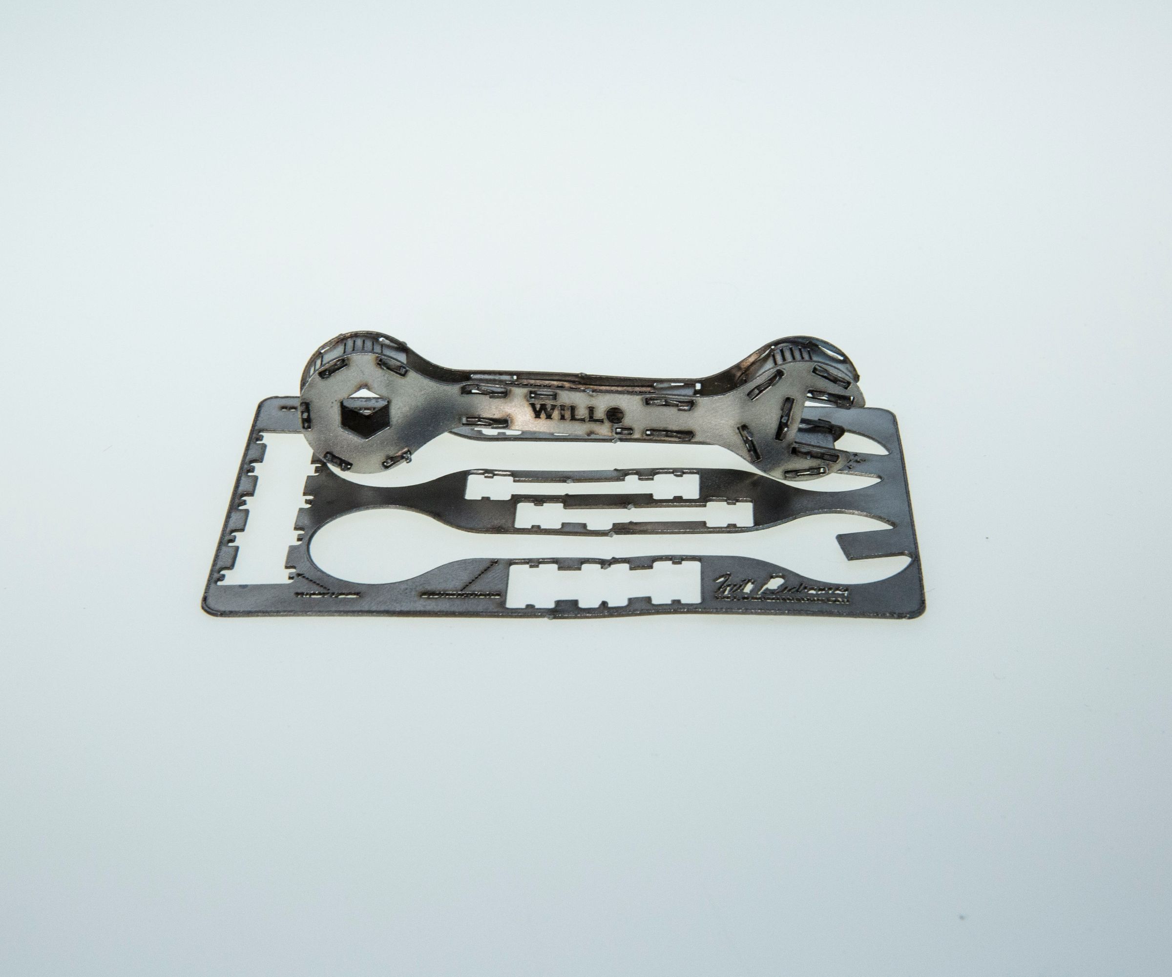 Business Card Folding Sheet Metal Wrench