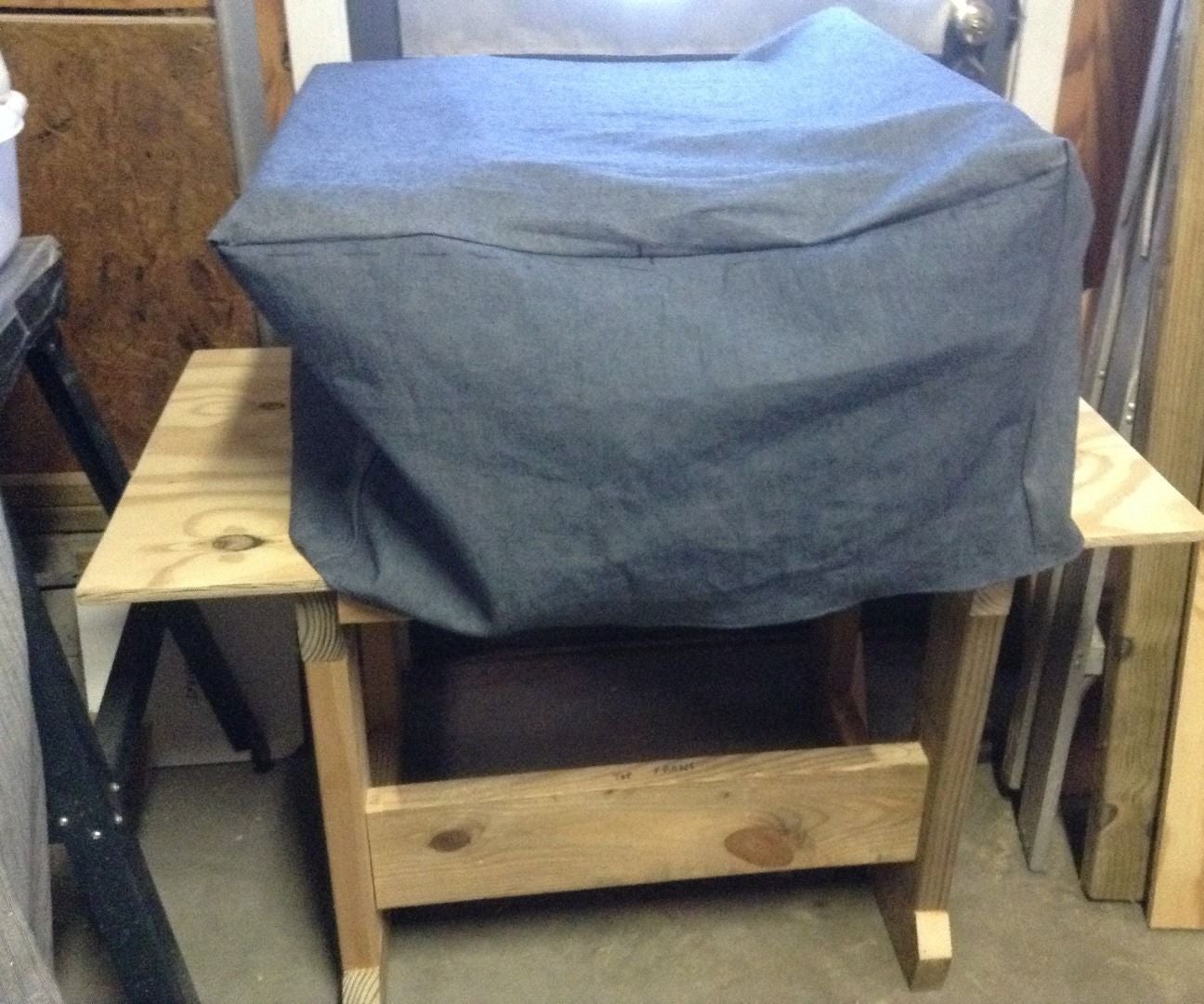 Denim Cover for Benchtop Tablesaw 7 Steps (with Pictures) Instructables