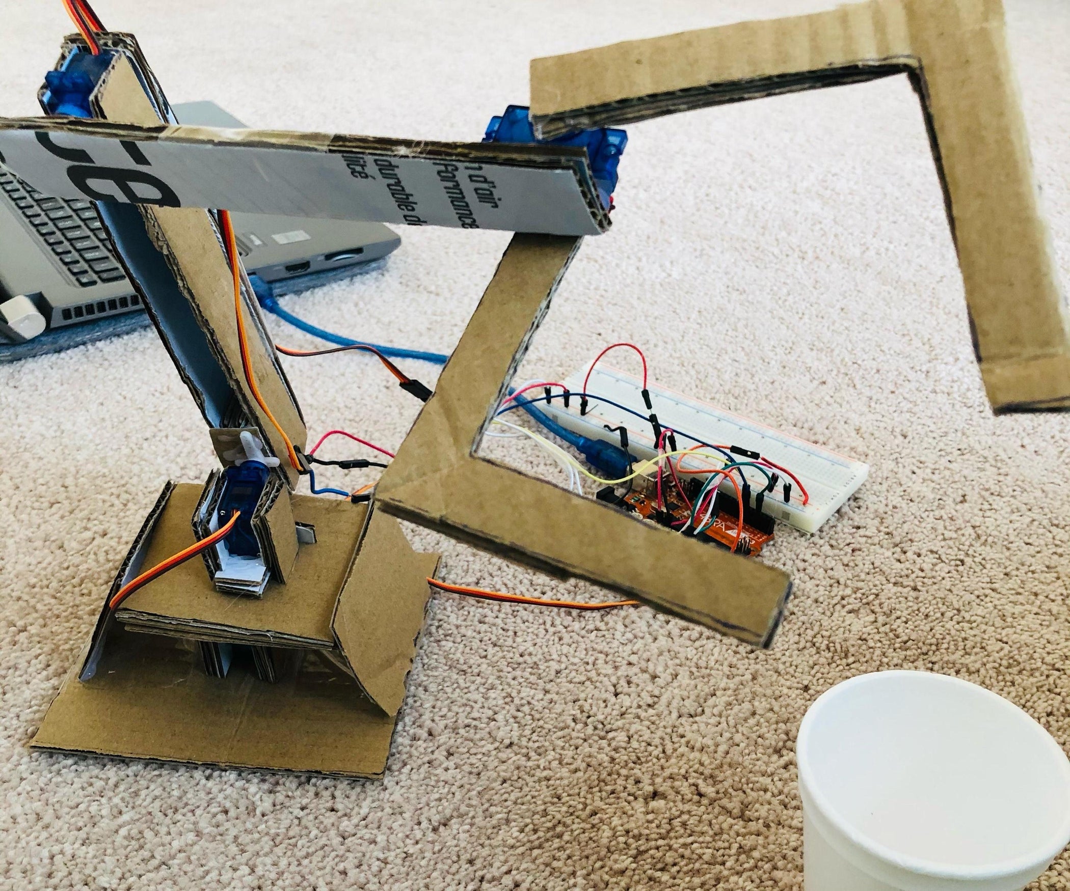 Servo Robot Arm : 4 Steps - Instructables