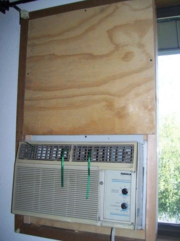 Mounting a Standard Air Conditioner in a Sliding Window (From the Inside, Without a Bracket)