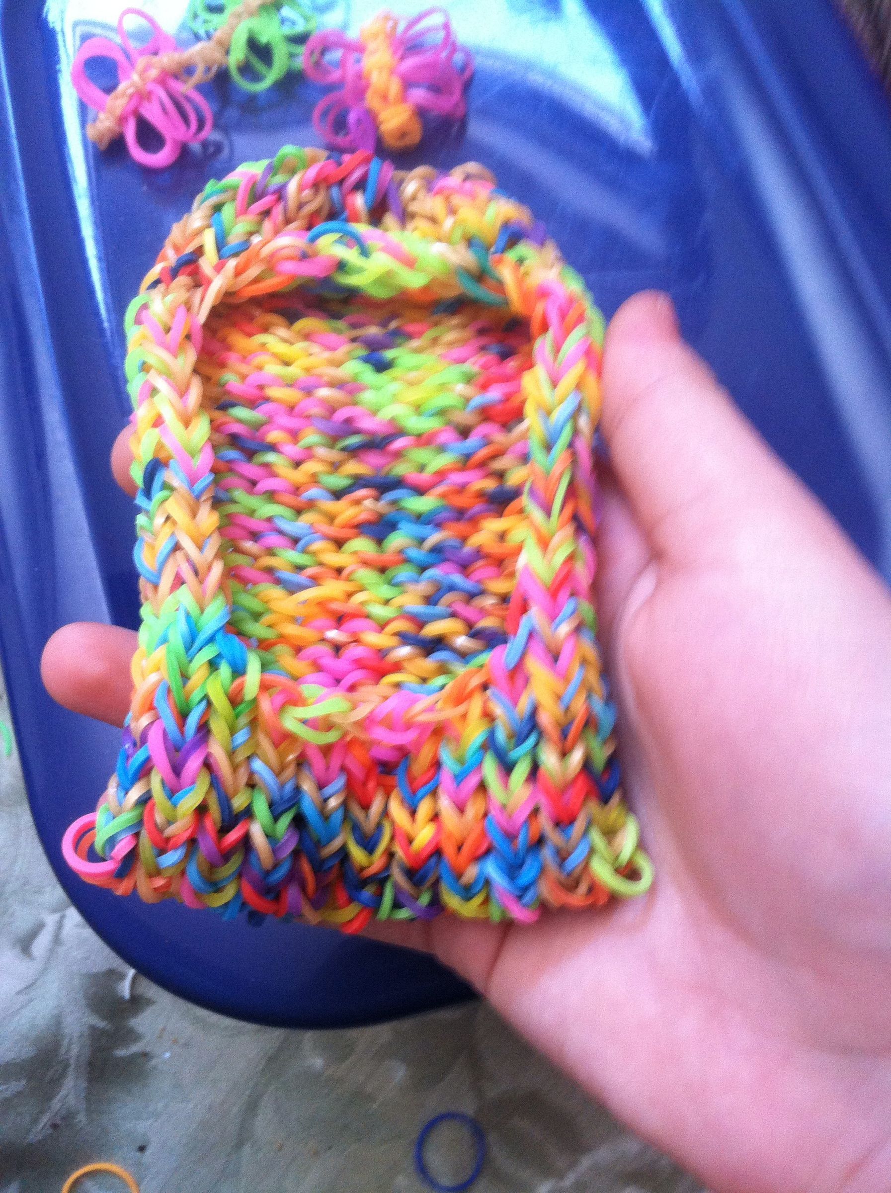Rainbow Loom Phone Case 5 Steps Instructables