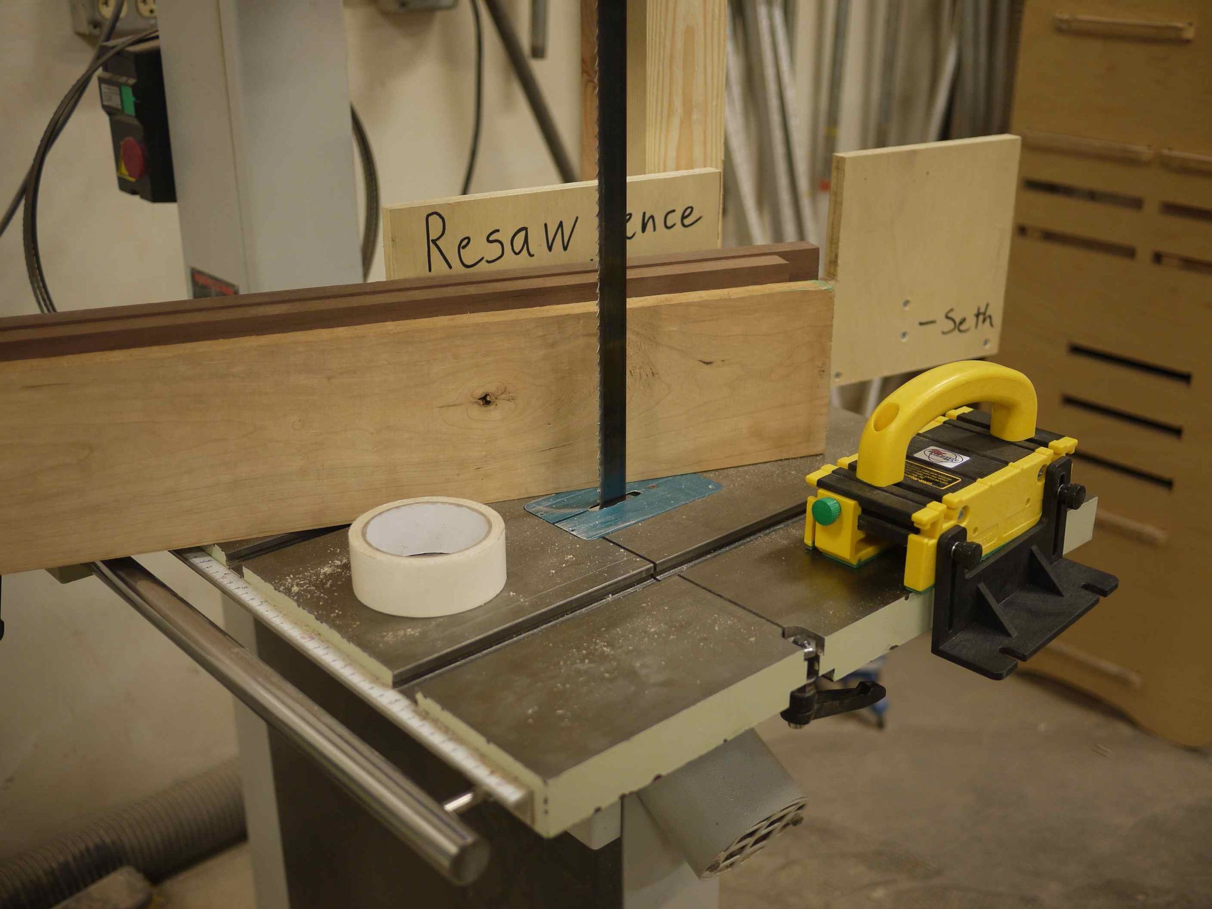 Resaw Wood on the Bandsaw and Table Saw Made at 7 Steps