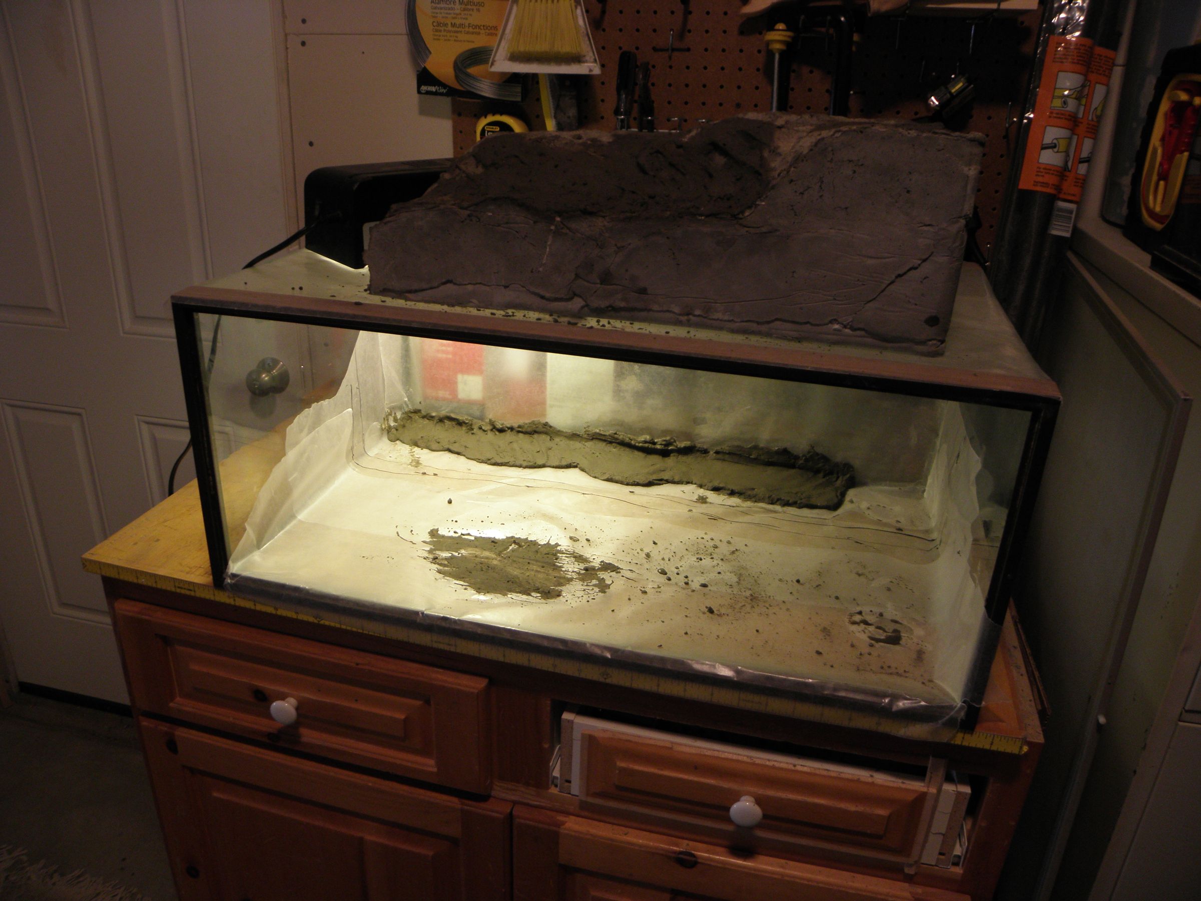 Terrarium / Vivarium Waterproof Rock Work for Frogs and Amphibians 10