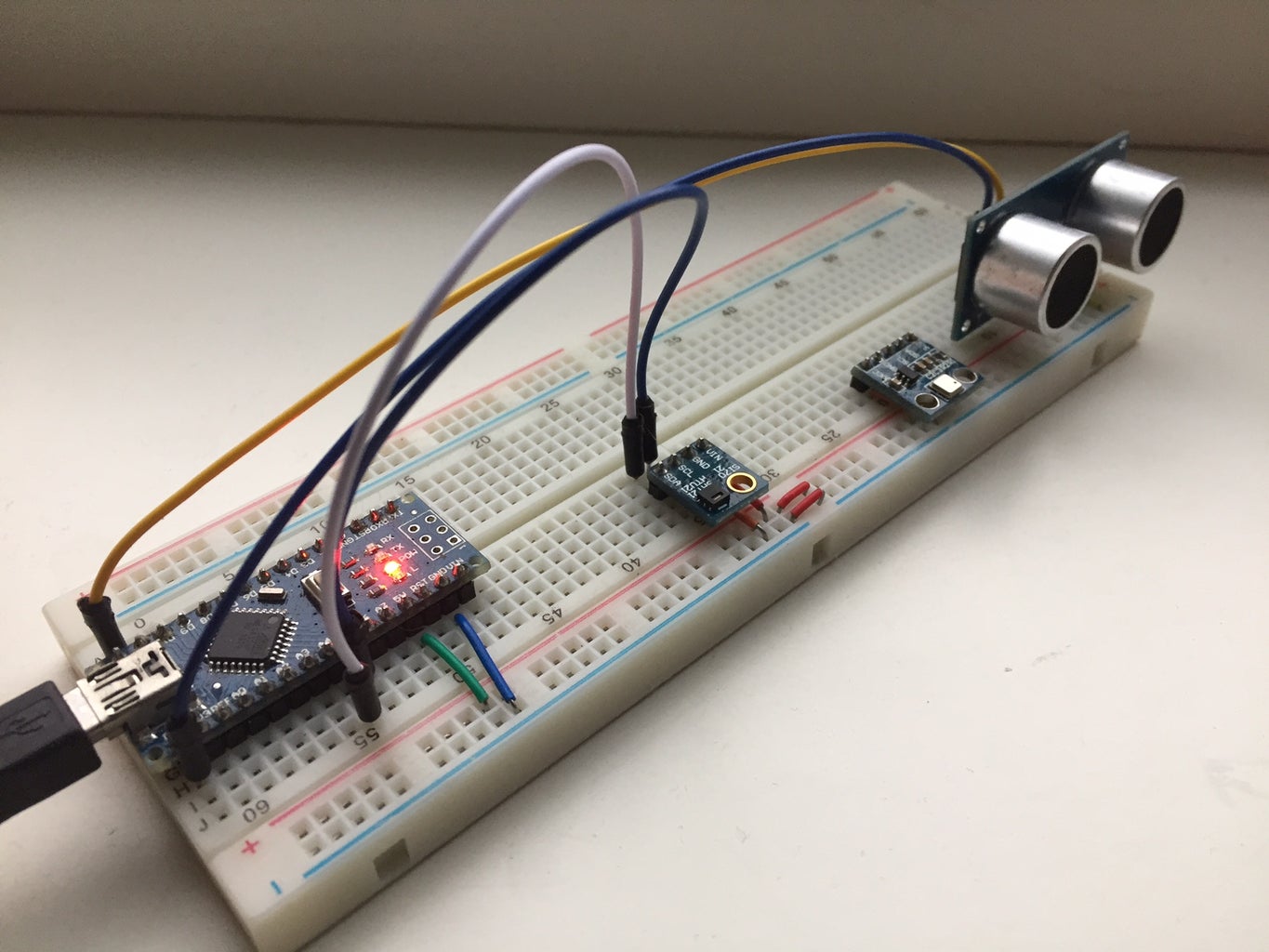Temperature Compensated Ultrasonic Range Finder With Arduino (with ...