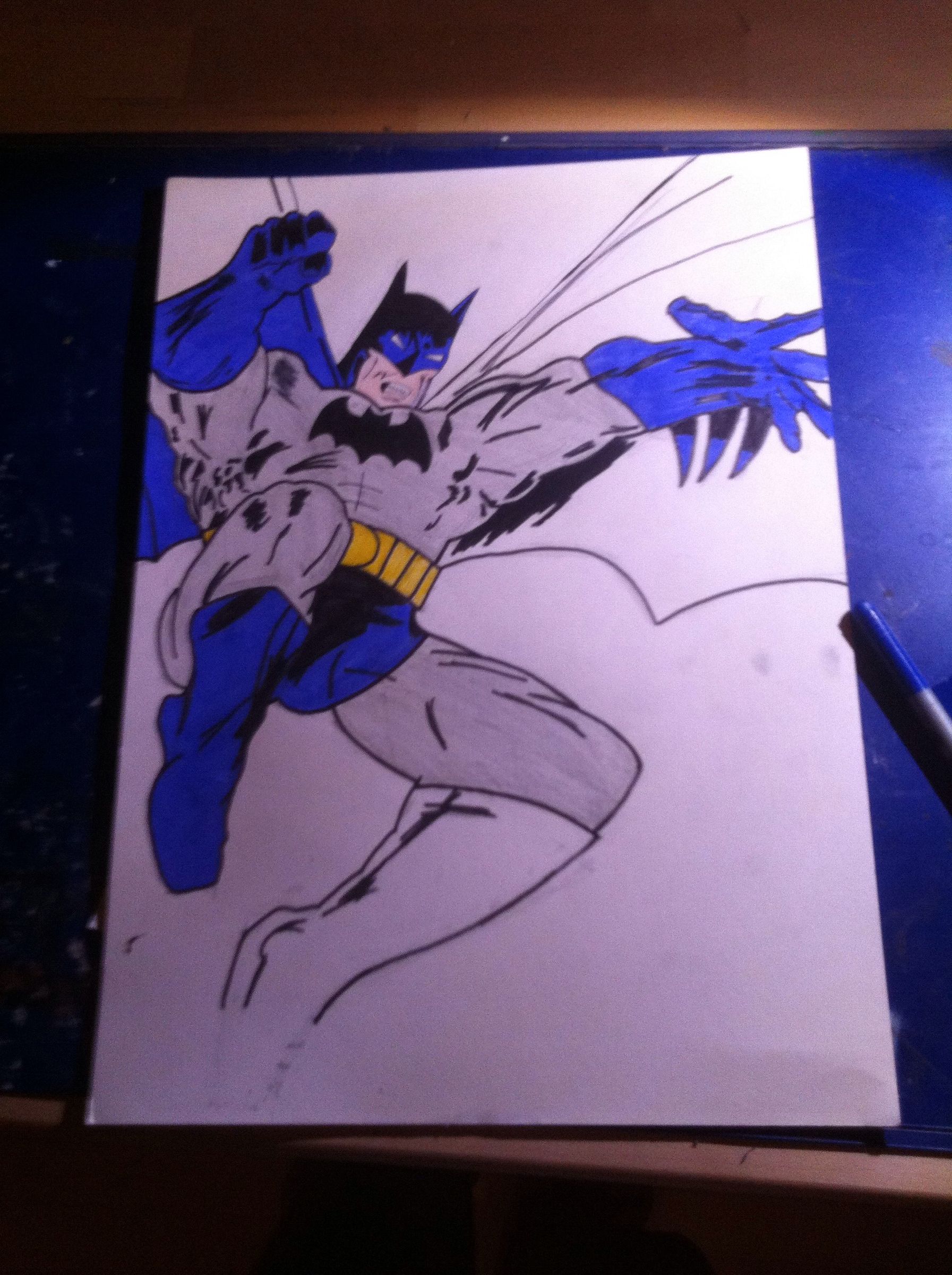 wie man batman malt DIY Project DIY Project Image