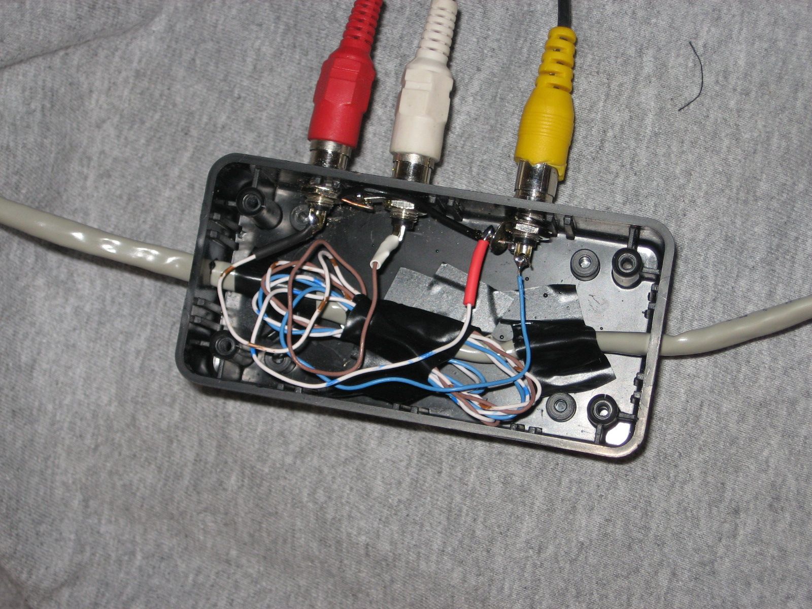 How to Run Composite Video and Network Data Through an Cable