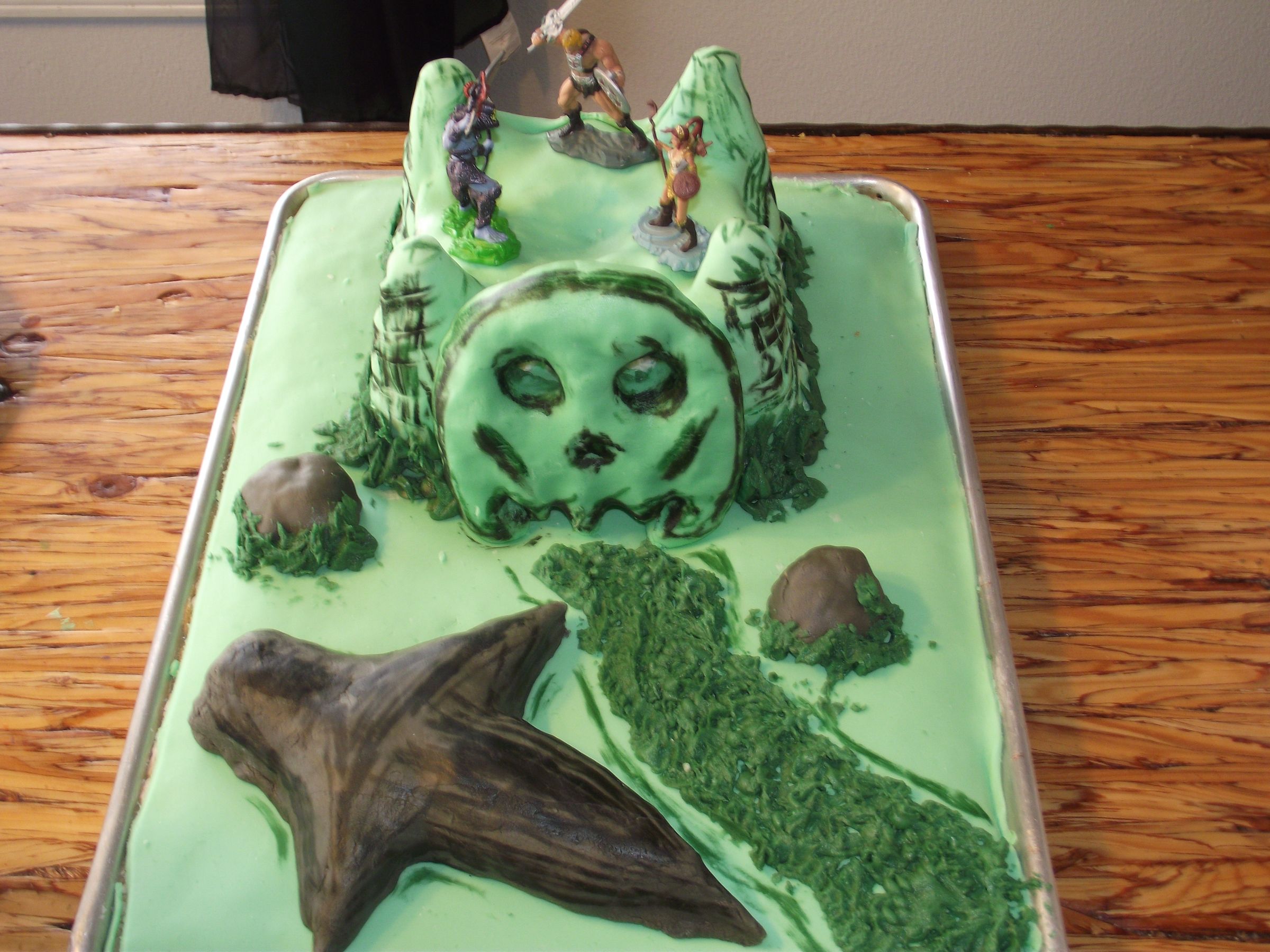 " I Have the Power" Castle Grayskull Cake