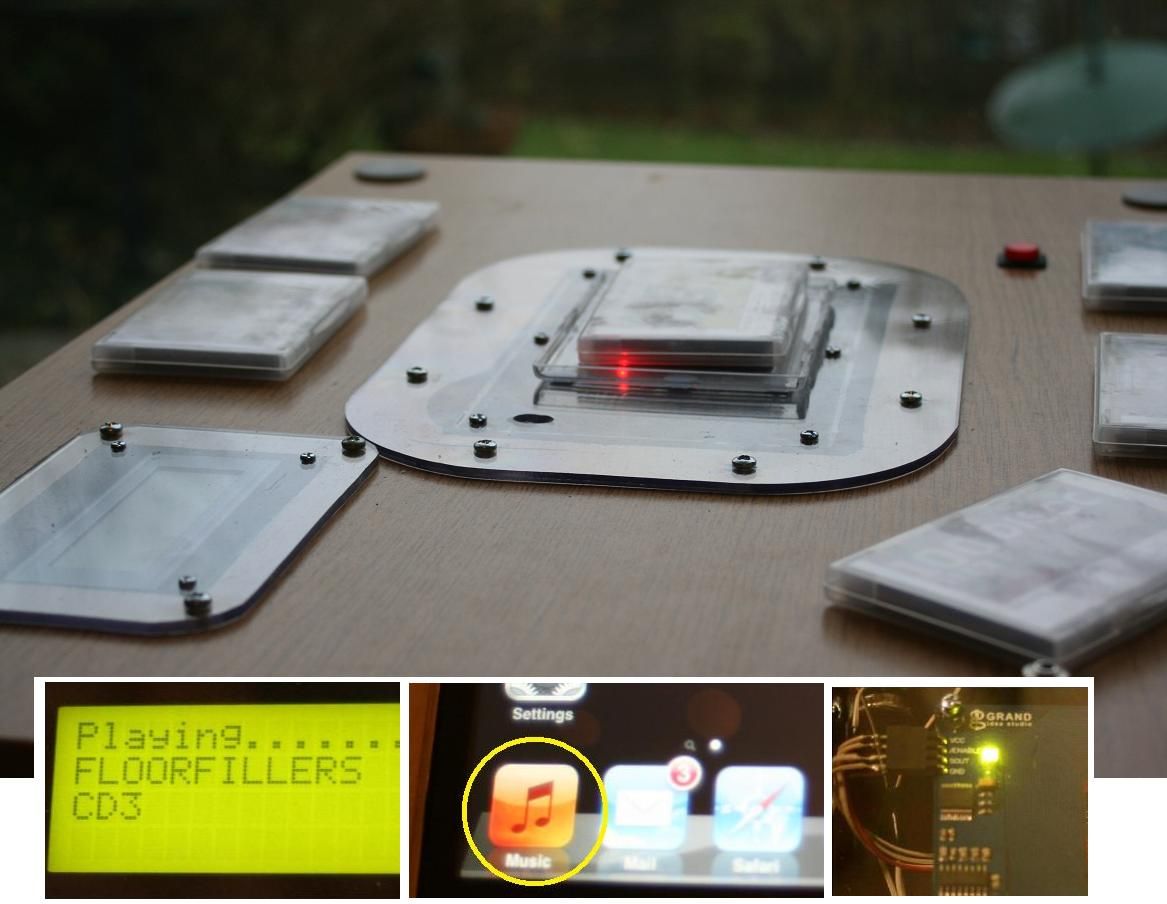 DIY guide for Magic Music Table No menus, no buttons with step-by-step instructions