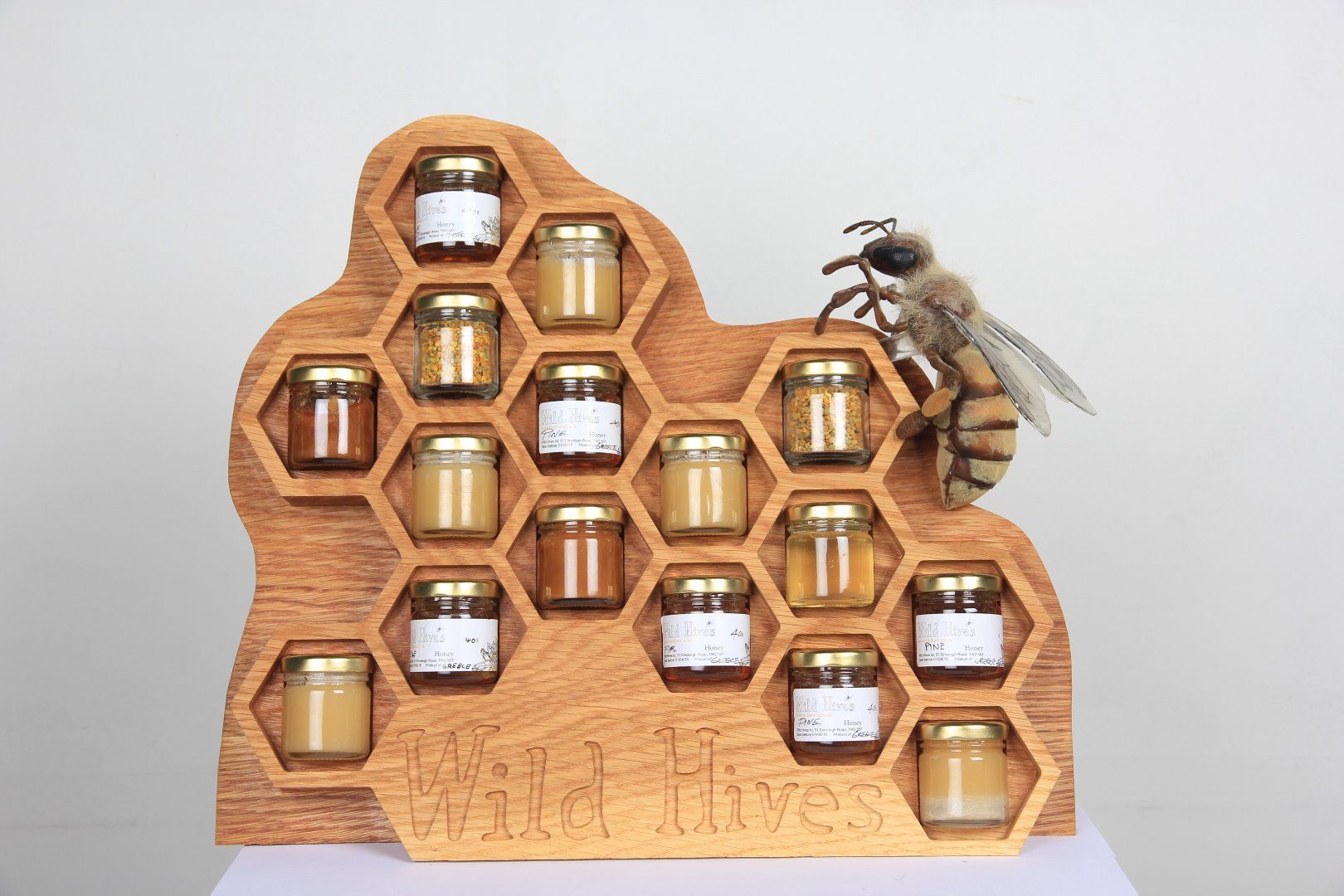 CNC Machining Project Wild Hives Honey Display 11 Steps (with