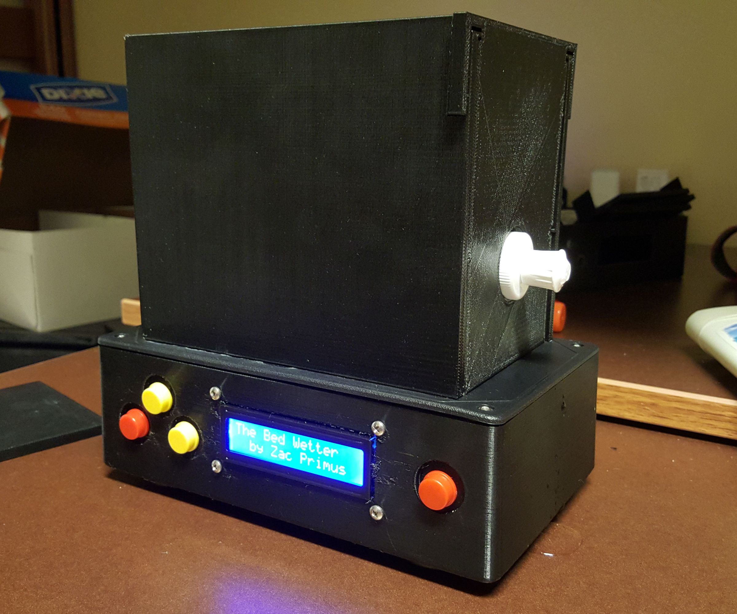 "the bed wetter" water alarm DIY Project DIY Project Image