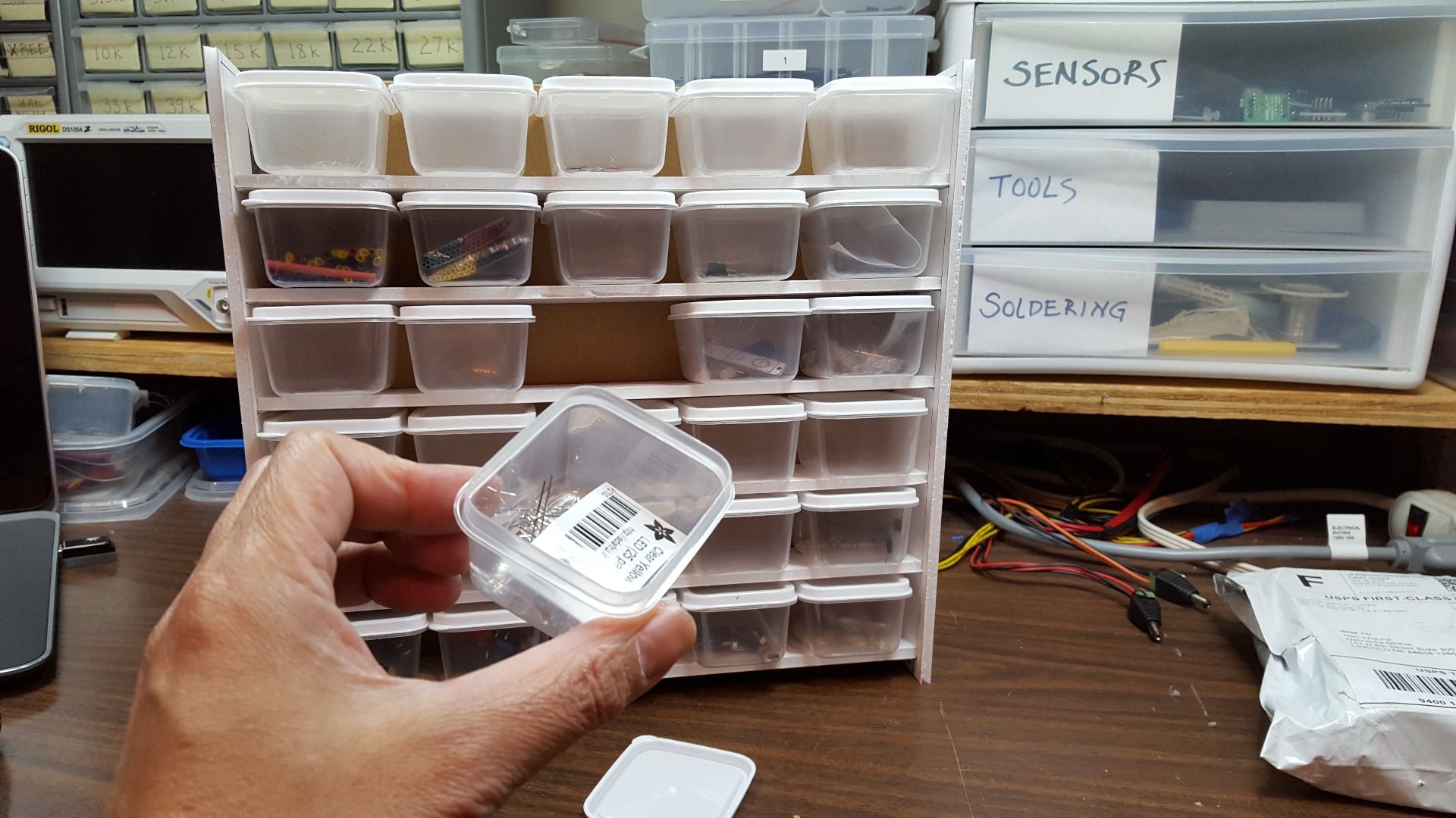 4 DIY Electronic Parts Storage 3 Steps (with Pictures) Instructables