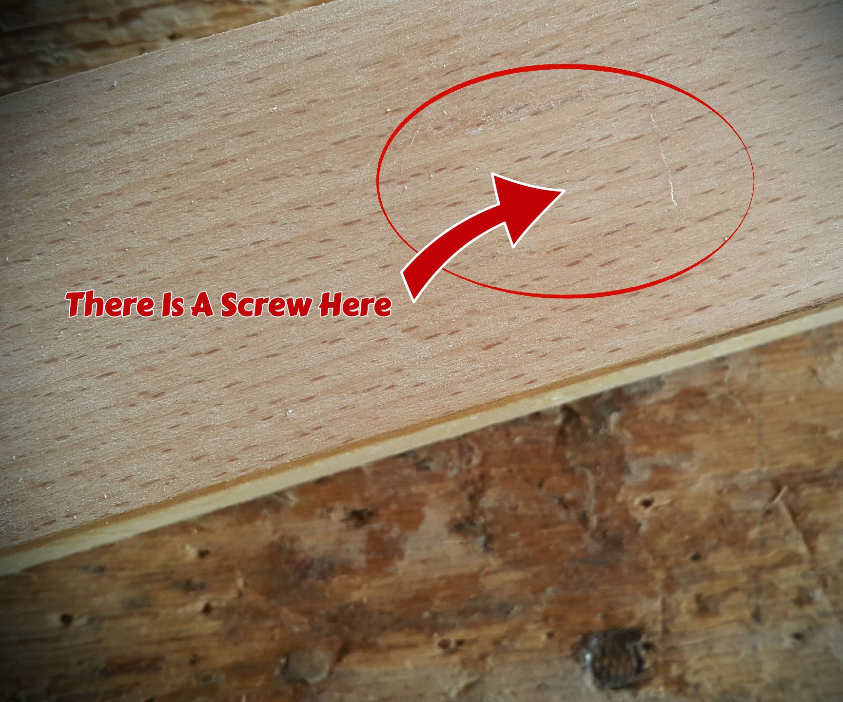 How to Hide a Screw