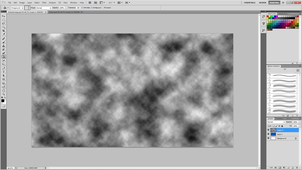 how to make a fantasy map in photoshop
