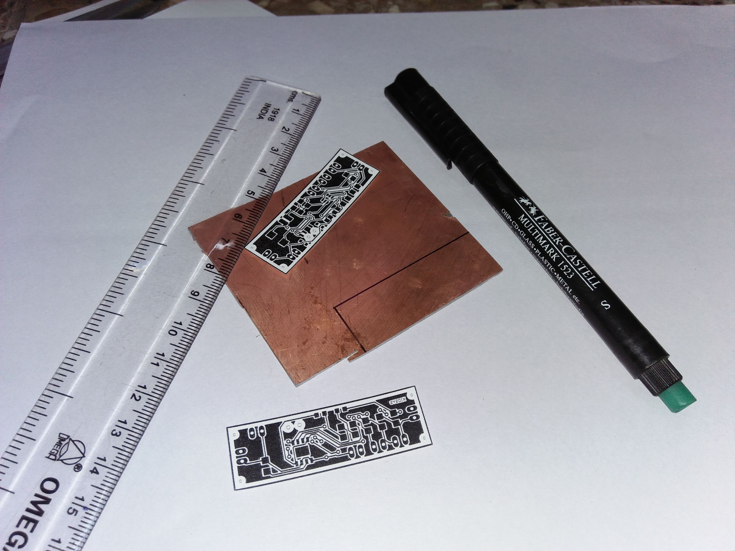 Cutting of Copper Board