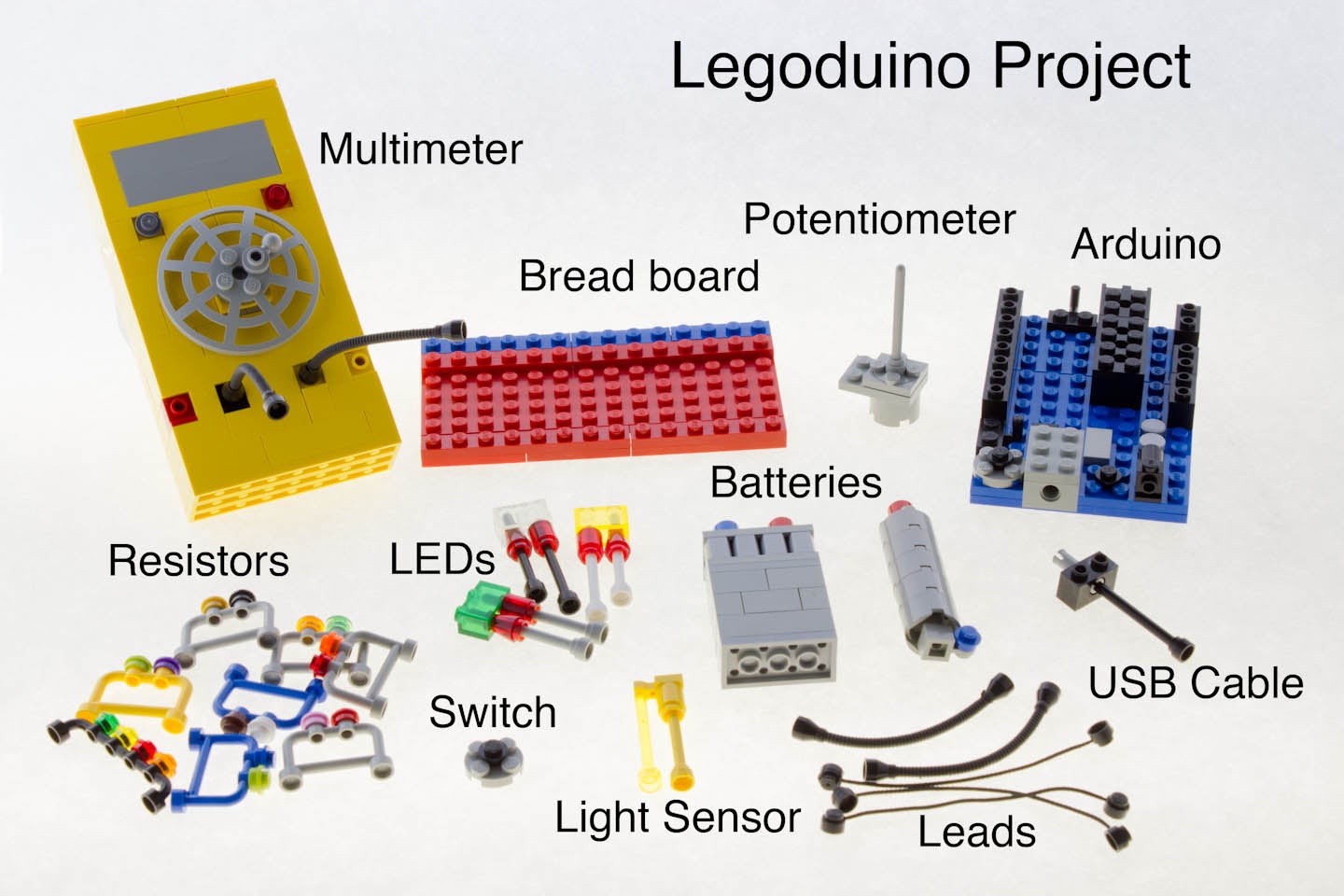 The Legoduino Circuit Learning Project 12 Steps (with Pictures