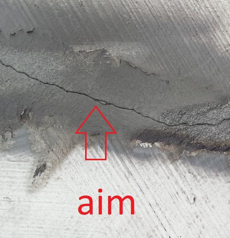 Crack Repair In Concrete Roof 4 Steps With Pictures Instructables