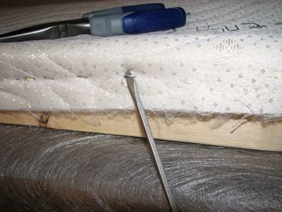 Cutting and Folding a Box Spring : 5 Steps (with Pictures) - Instructables