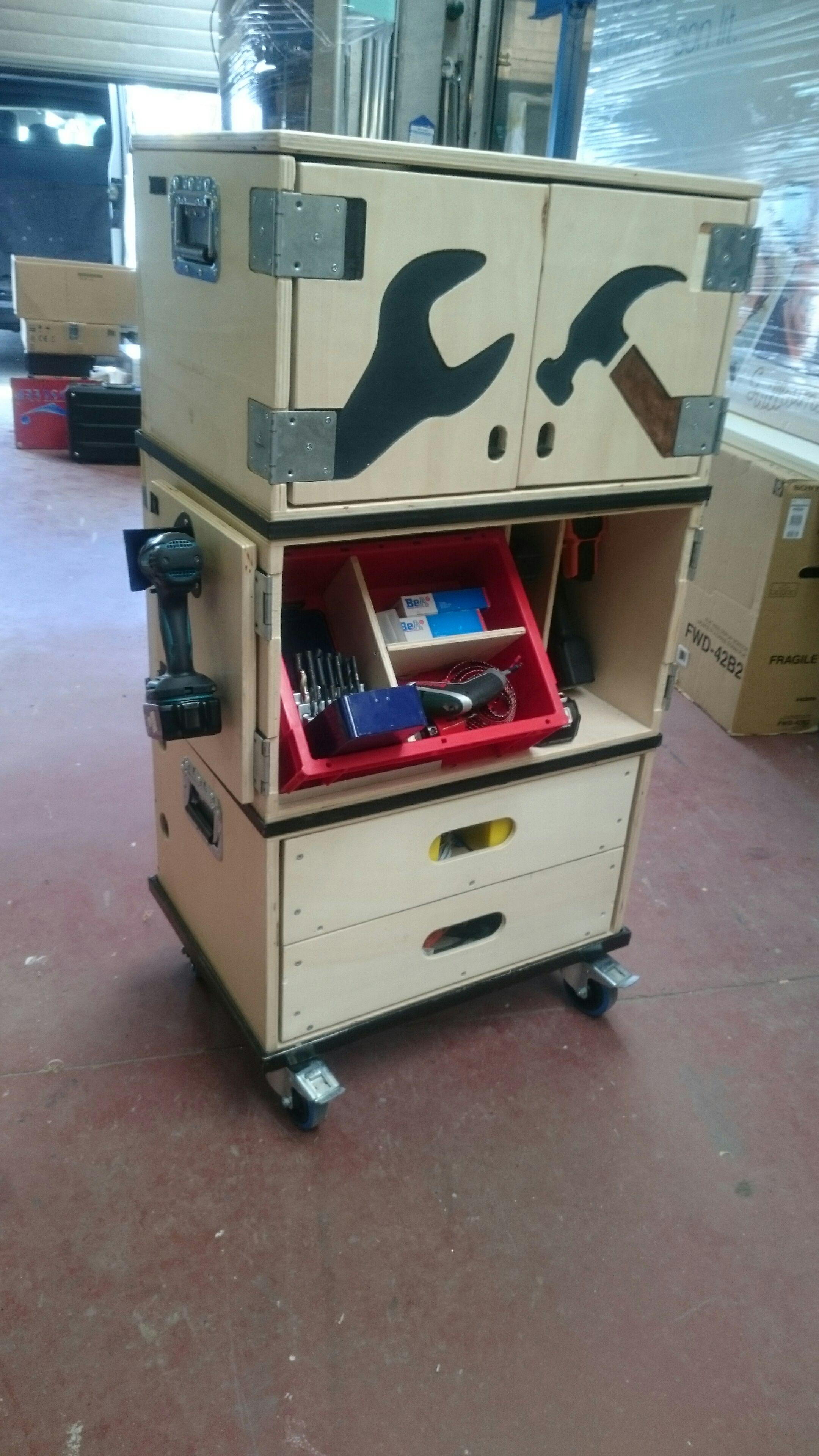 Ultimate Portable Mobile Toolbox 10 Steps Instructables