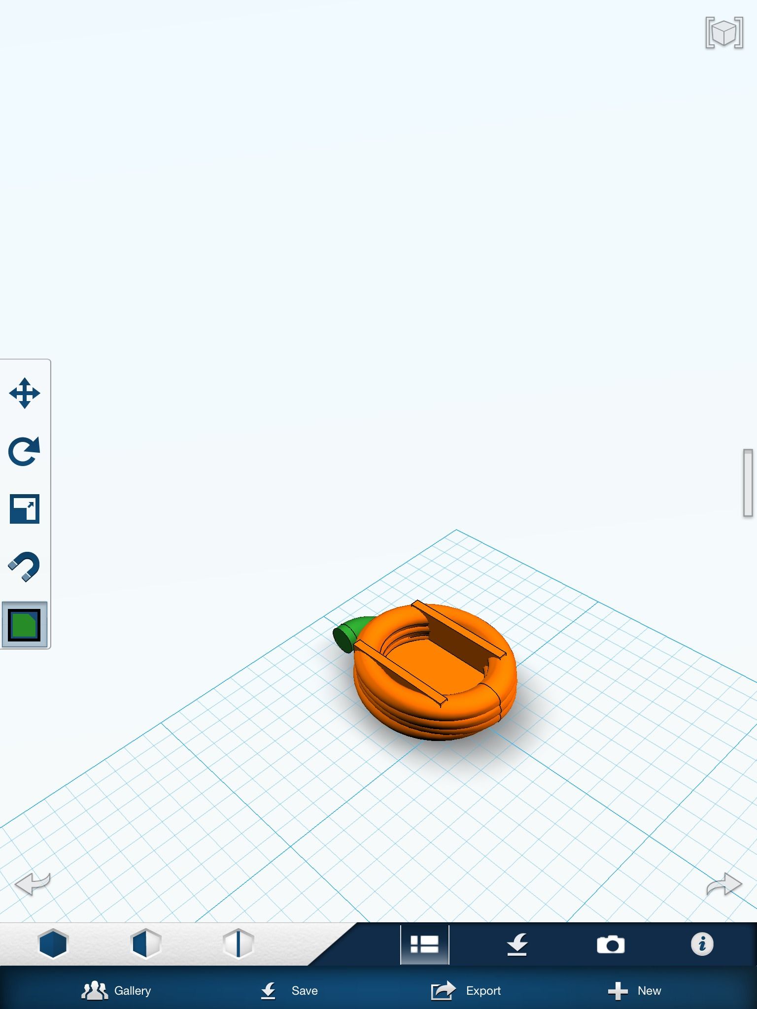 123d pumpkin iphone case DIY Project DIY Project Image