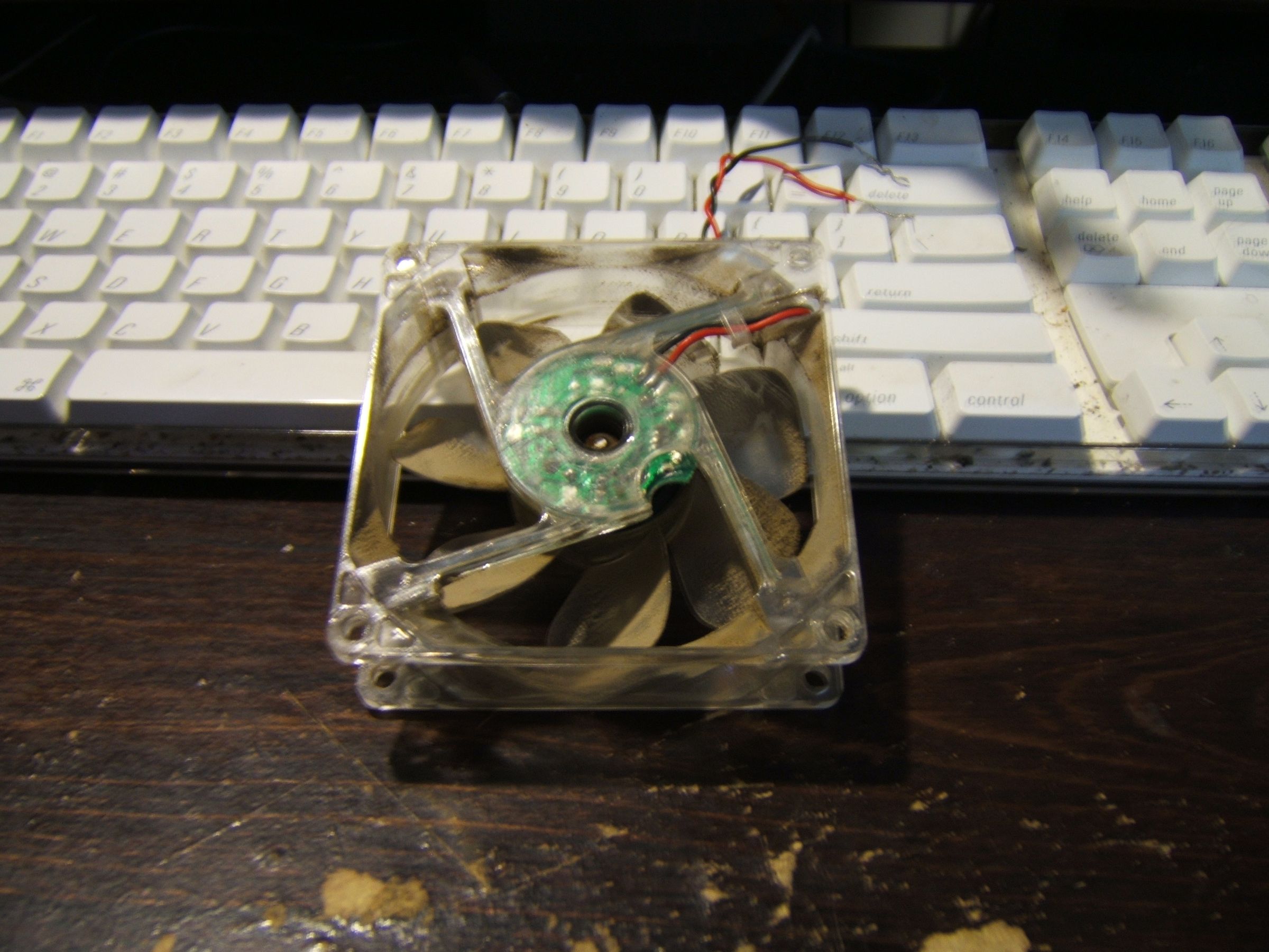 How to Take Apart a Case Fan 4 Steps Instructables