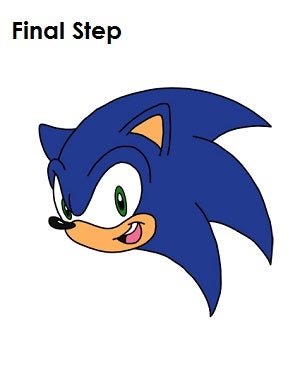 How To Draw Sonic The Hedgehog : 17 Steps - Instructables
