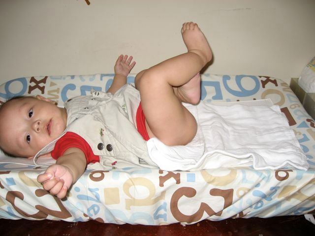 diaper under cloth