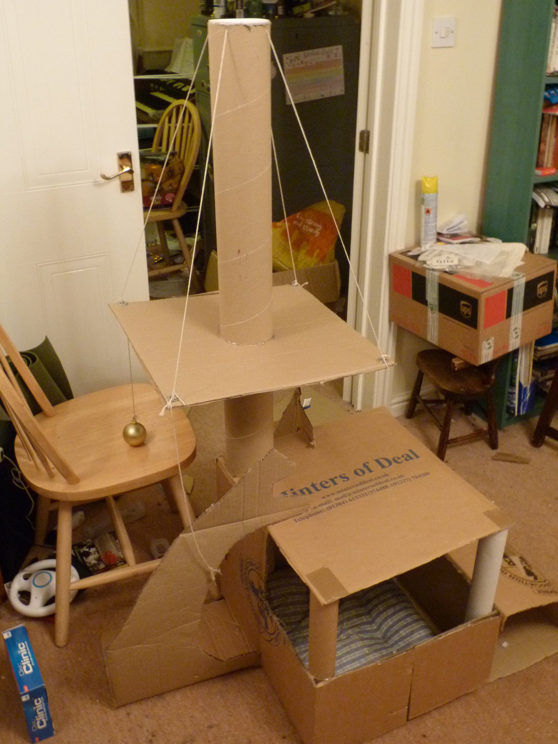 Cat Activity Centre Instructables