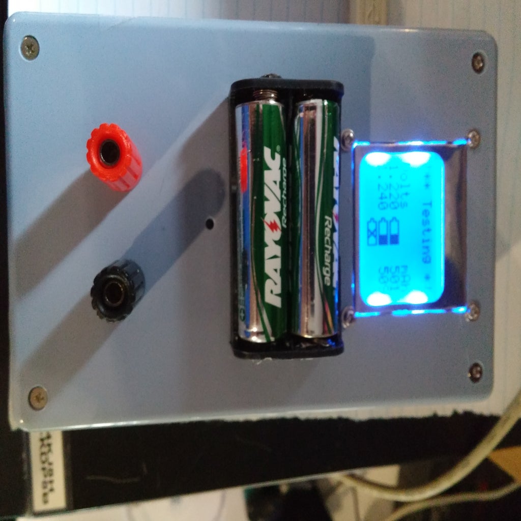 diy battery tester aa