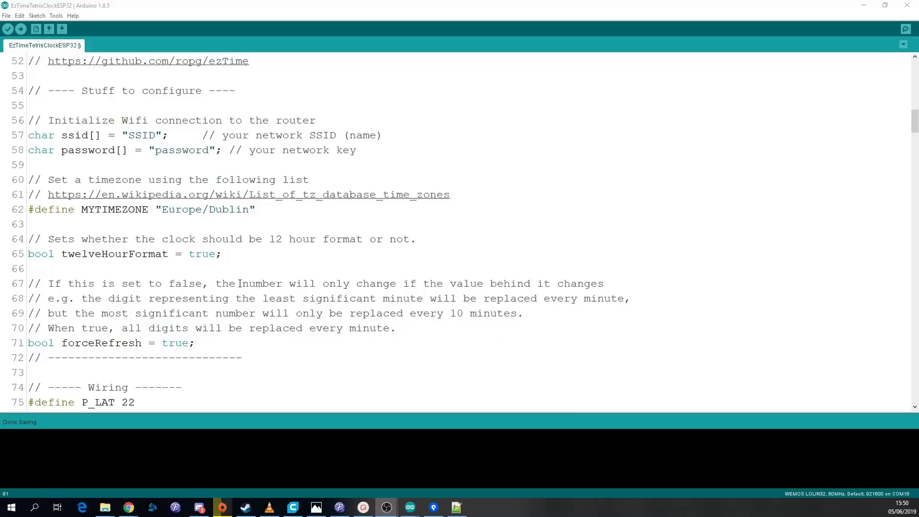 Arduino WiFi Tetris Clock : 8 Steps (with Pictures) - Instructables