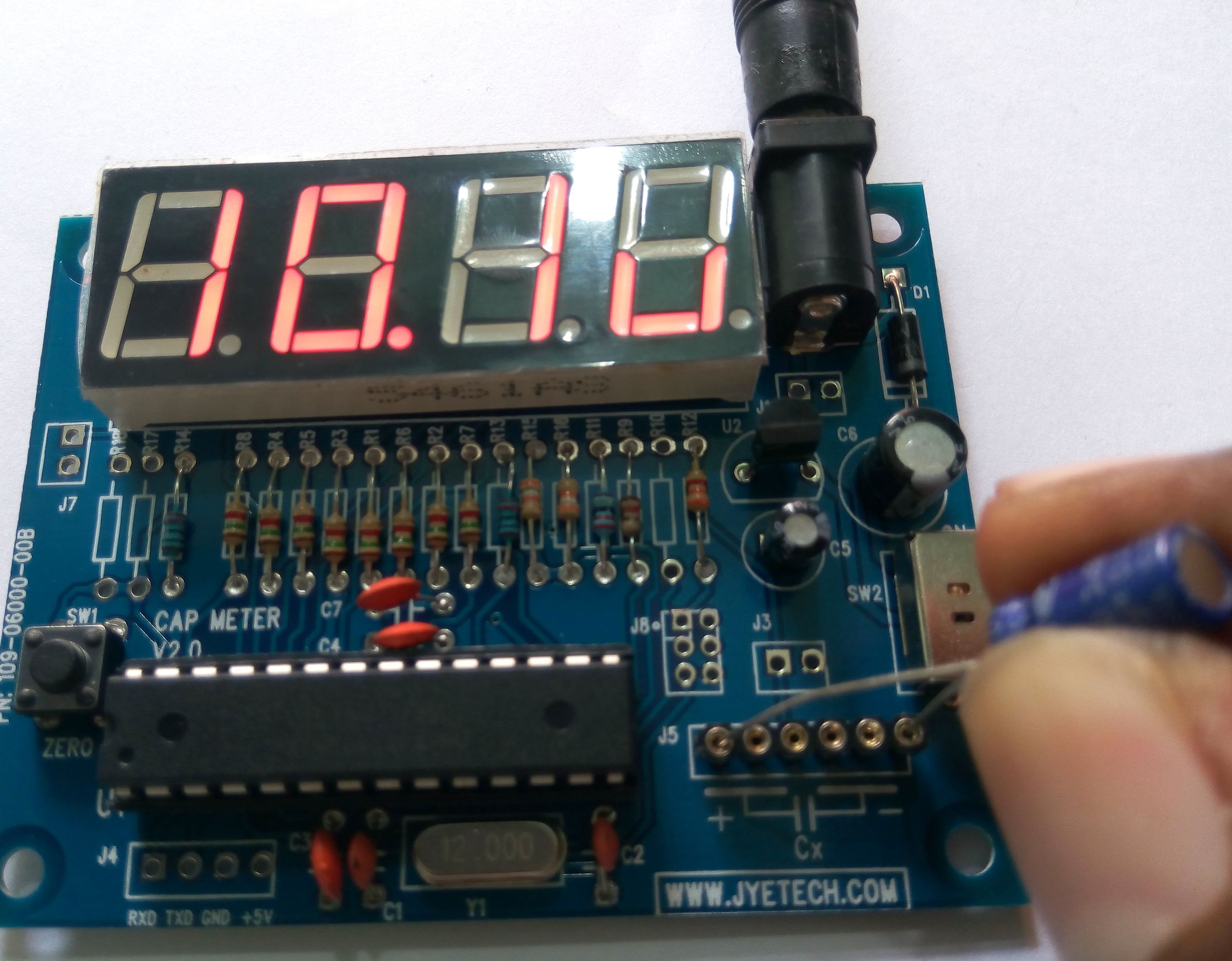 DIY Capacitance Meter 7 Steps Instructables