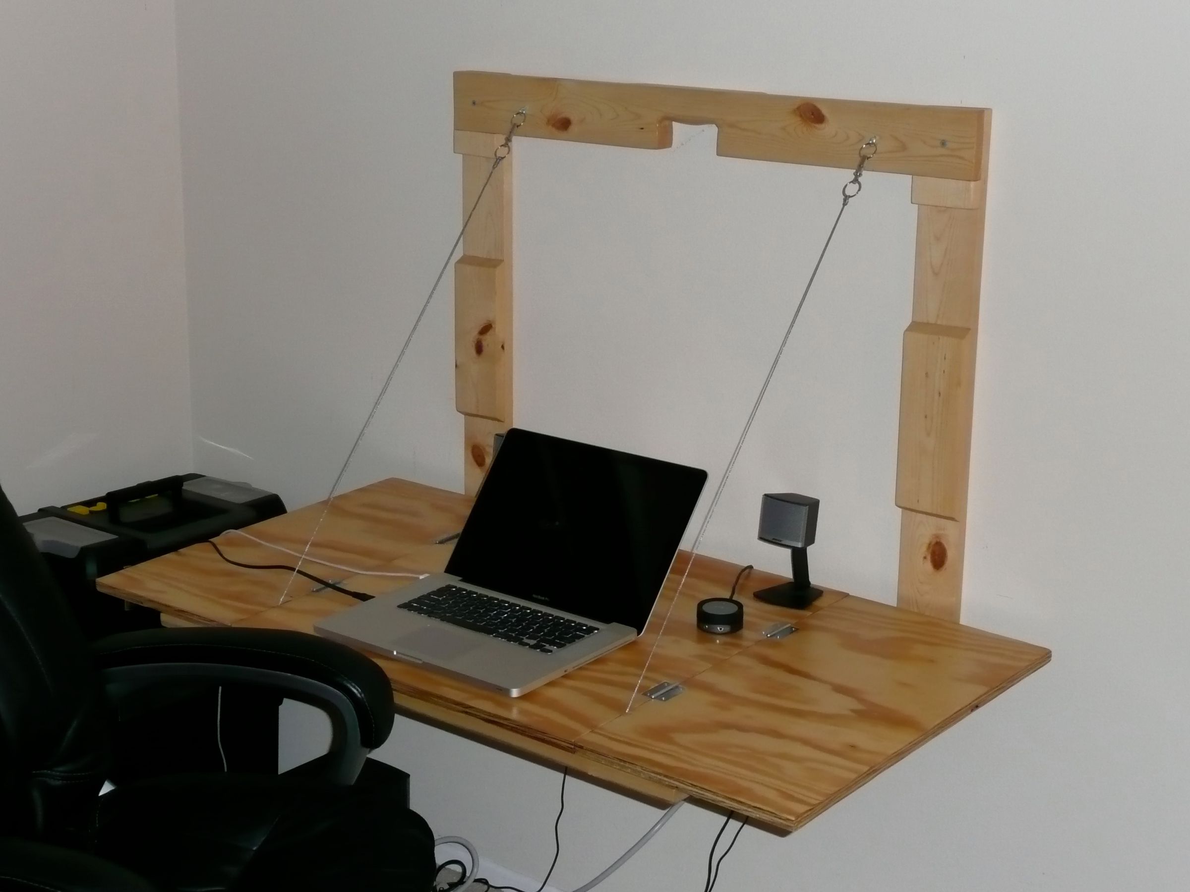 Collapsible Desk 13 Steps Instructables