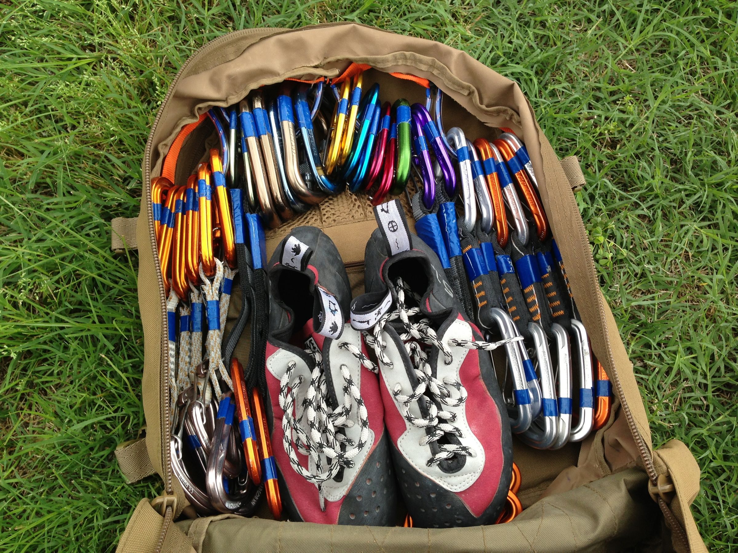 climbing gear packages
