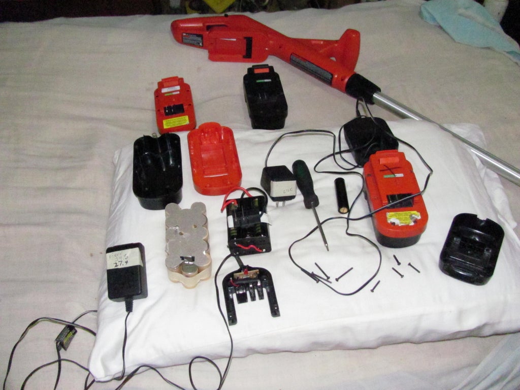 Lithium Upgrade To 18v Black And Decker Single Source Battery Pack Instructables