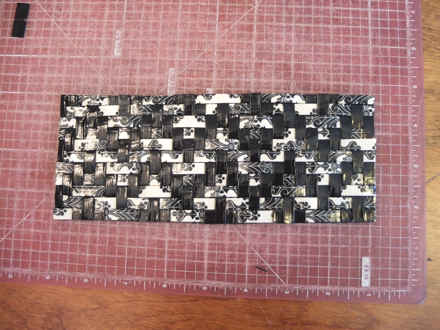 Duct Tape Zig Zag Weave 7 Steps (with Pictures) Instructables