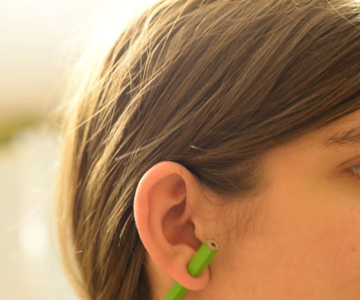 "Pencil Through Ear" Earring 5 Steps (with Pictures) Instructables