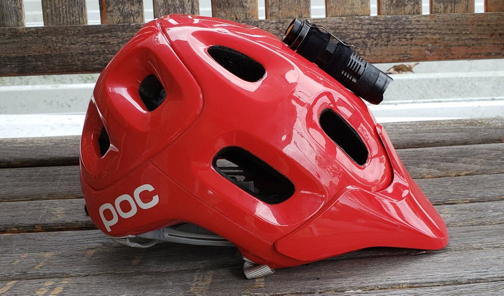 Bicycle Helmet Light Mount 4 Steps Instructables