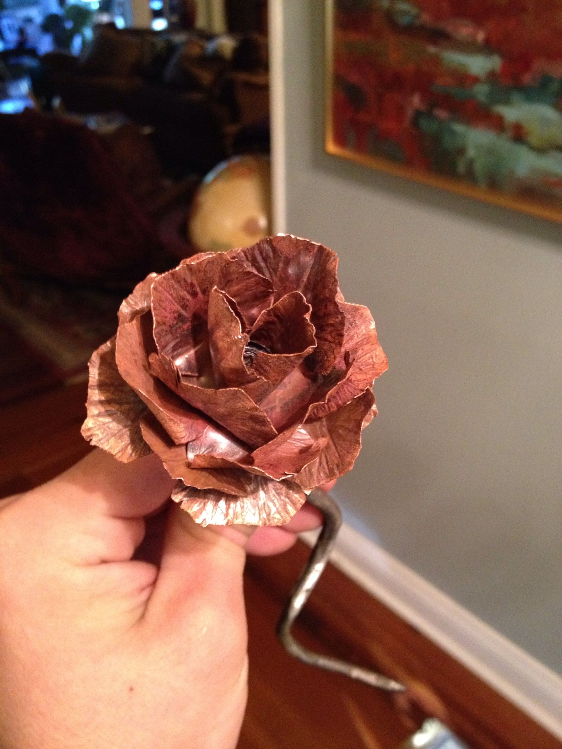 Copper Rose an Everlasting Flower! 11 Steps (with Pictures) Instructables