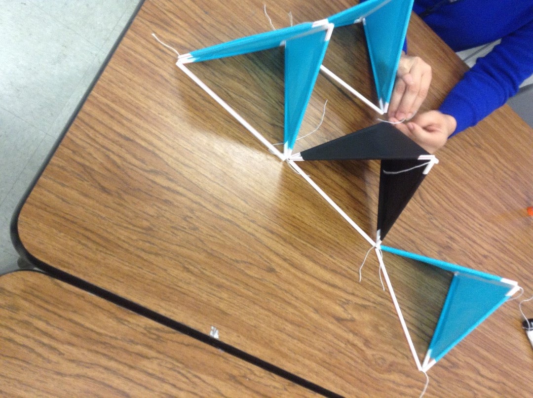 Tetrahedral Kite 13 Steps (with Pictures) Instructables