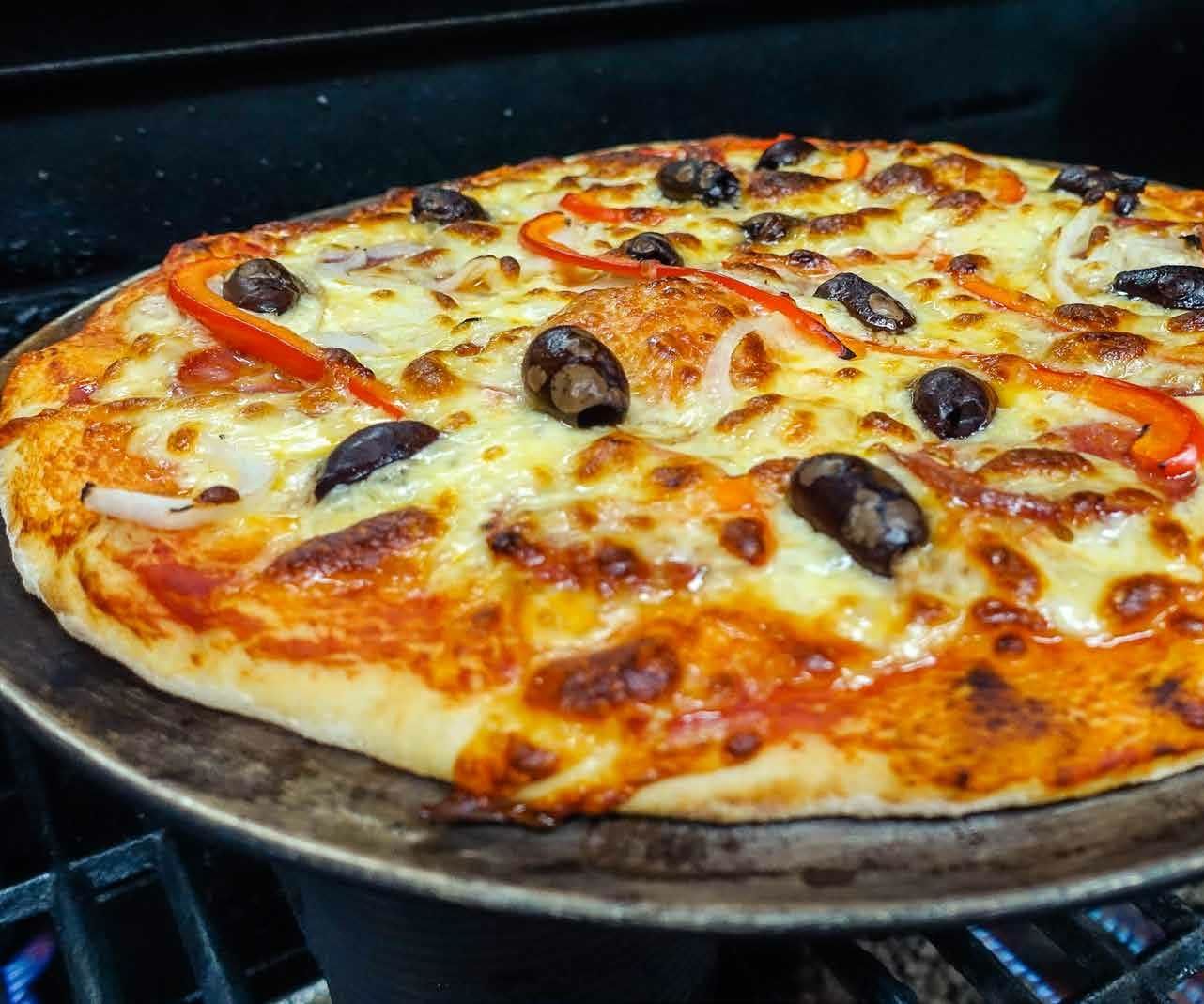 Woodfired Pizza on a Gas Grill 9 Steps (with Pictures) Instructables